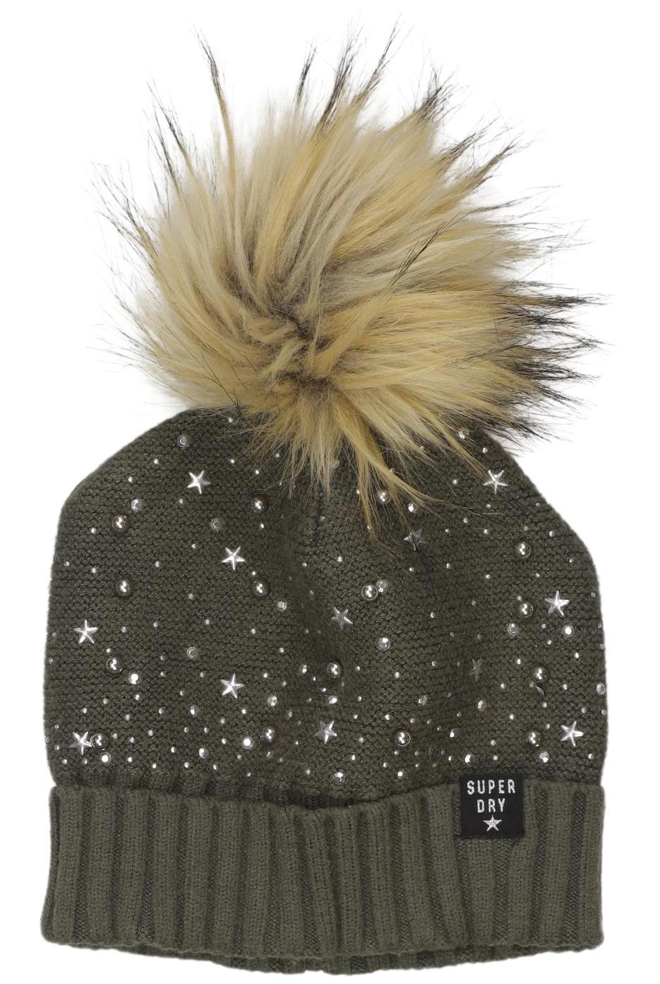 

Superdry Damen Hut/Mütze, grün, Gr. uni