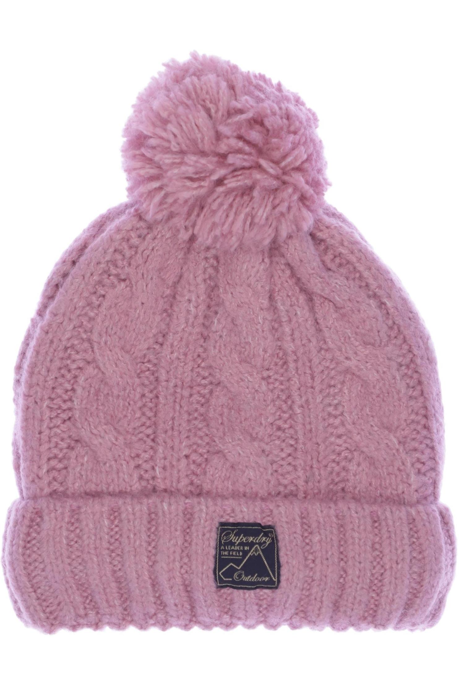 

Superdry Damen Hut/Mütze, pink, Gr. uni