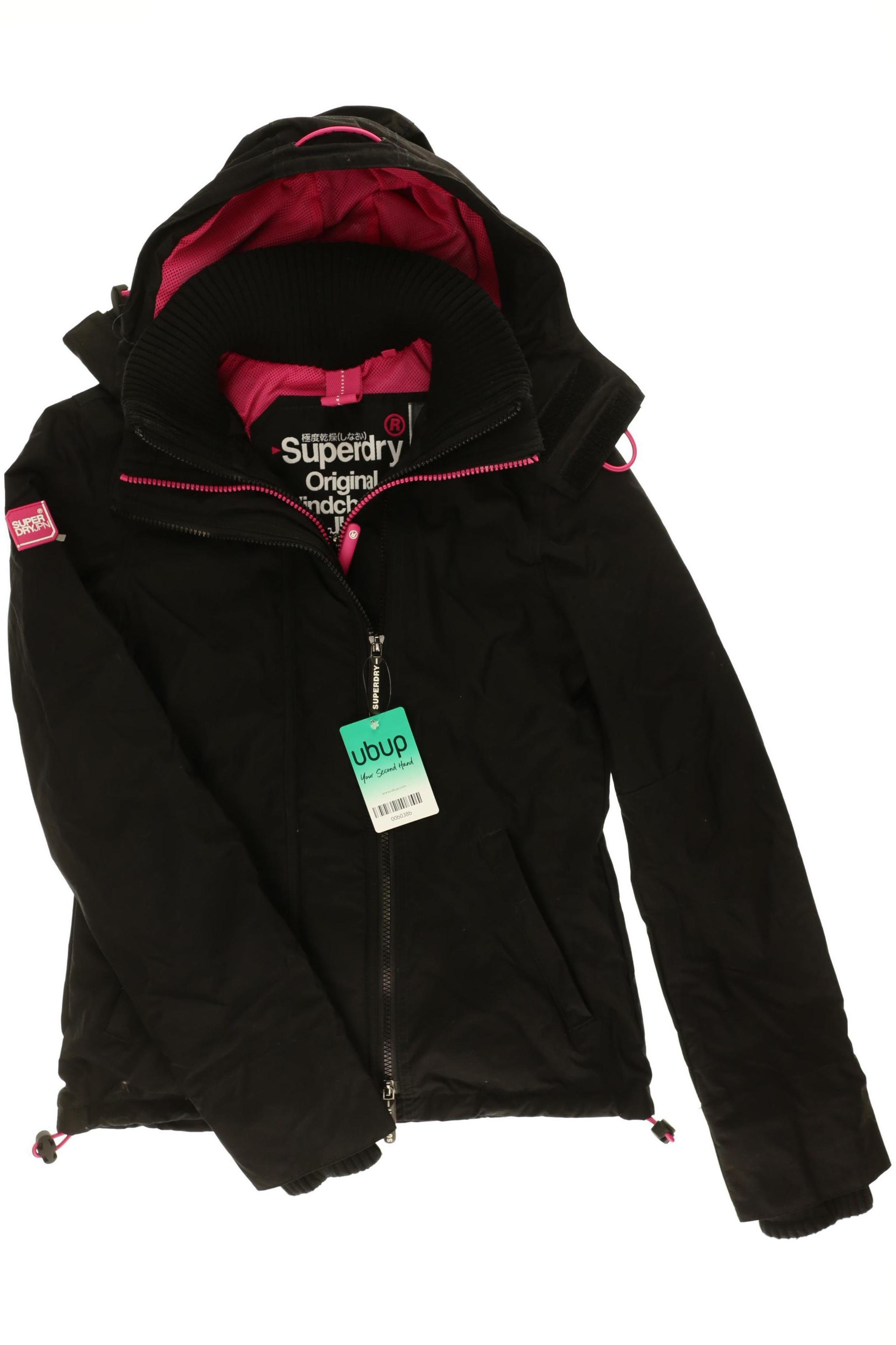 

Superdry Damen Jacke, schwarz, Gr.