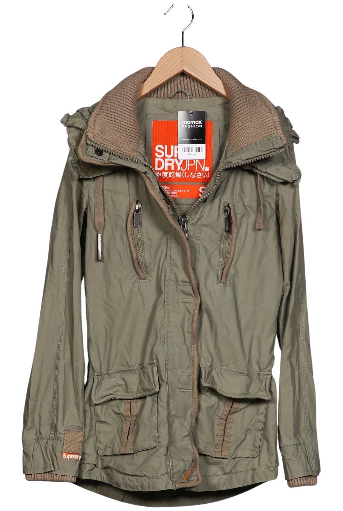 

Superdry Damen Jacke, grün, Gr. 36