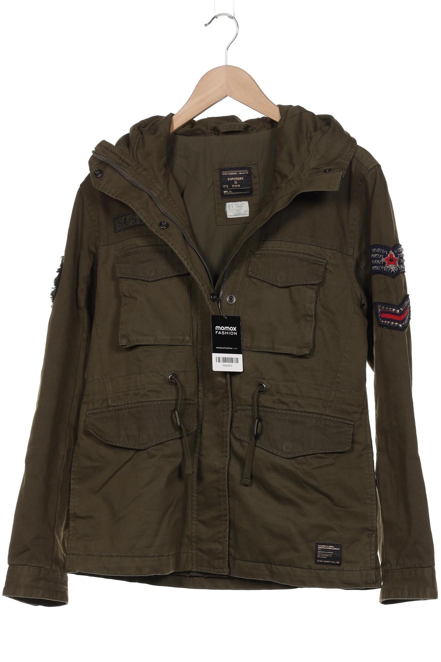 

Superdry Damen Jacke, grün, Gr. 38