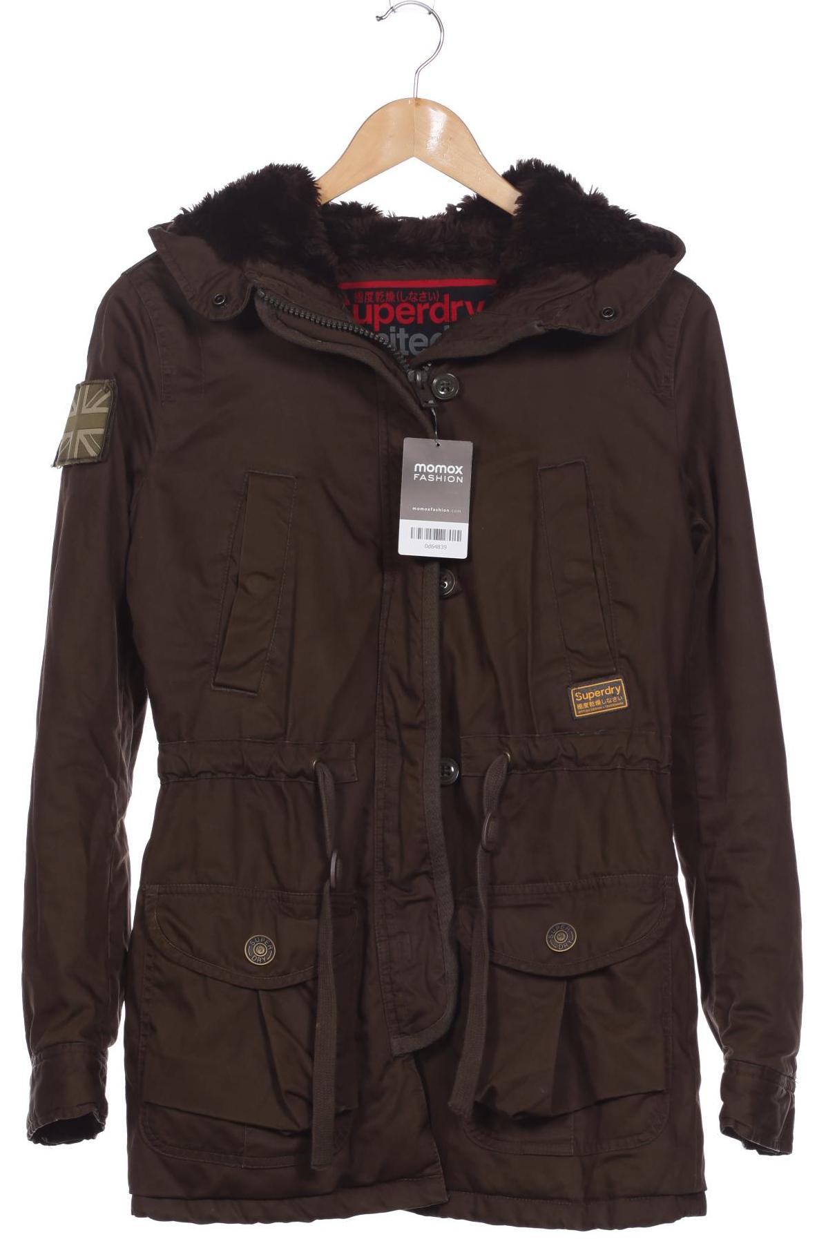 

Superdry Damen Jacke, grün, Gr. 36