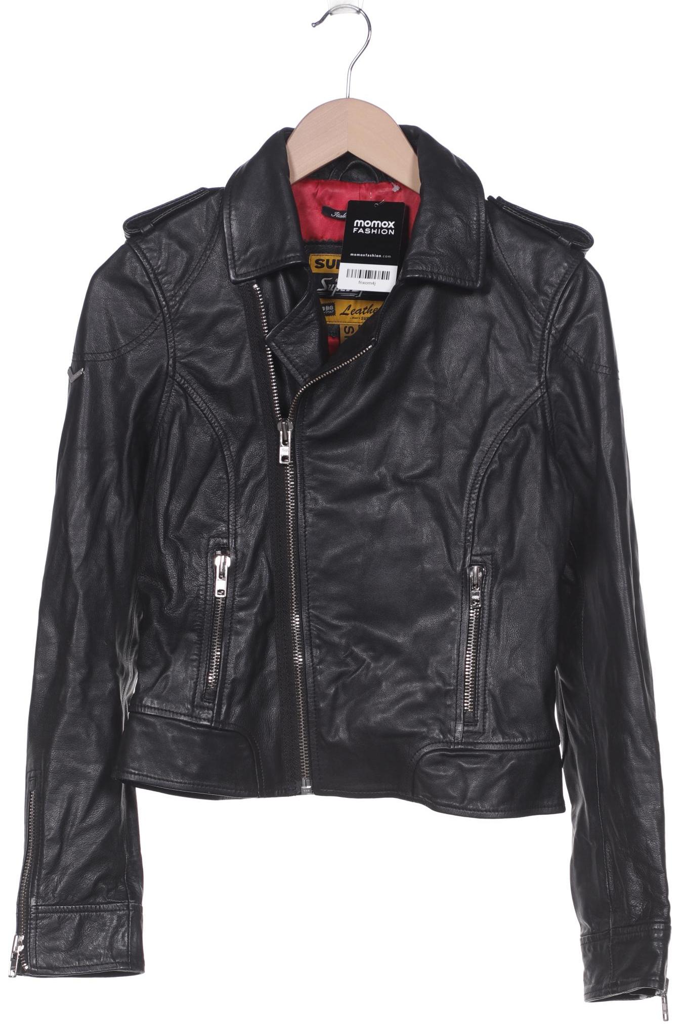 

Superdry Damen Jacke, schwarz, Gr. 38
