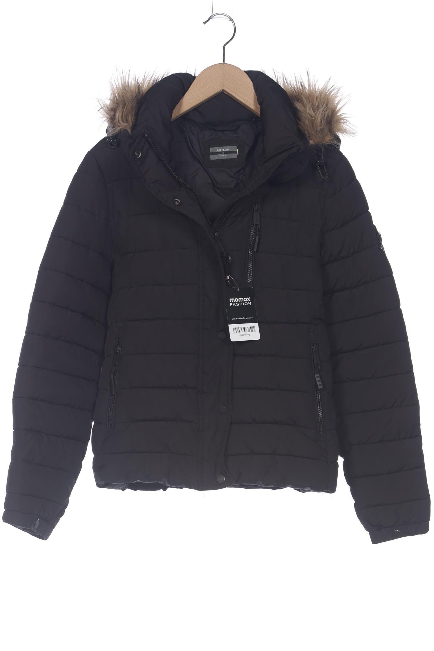 

Superdry Damen Jacke, schwarz, Gr. 38