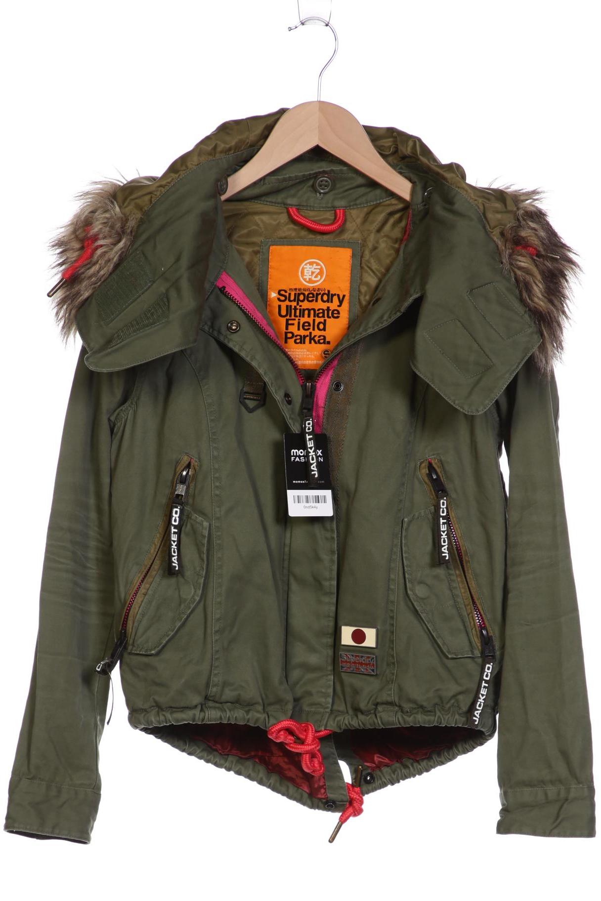 

Superdry Damen Jacke, grün, Gr. 36
