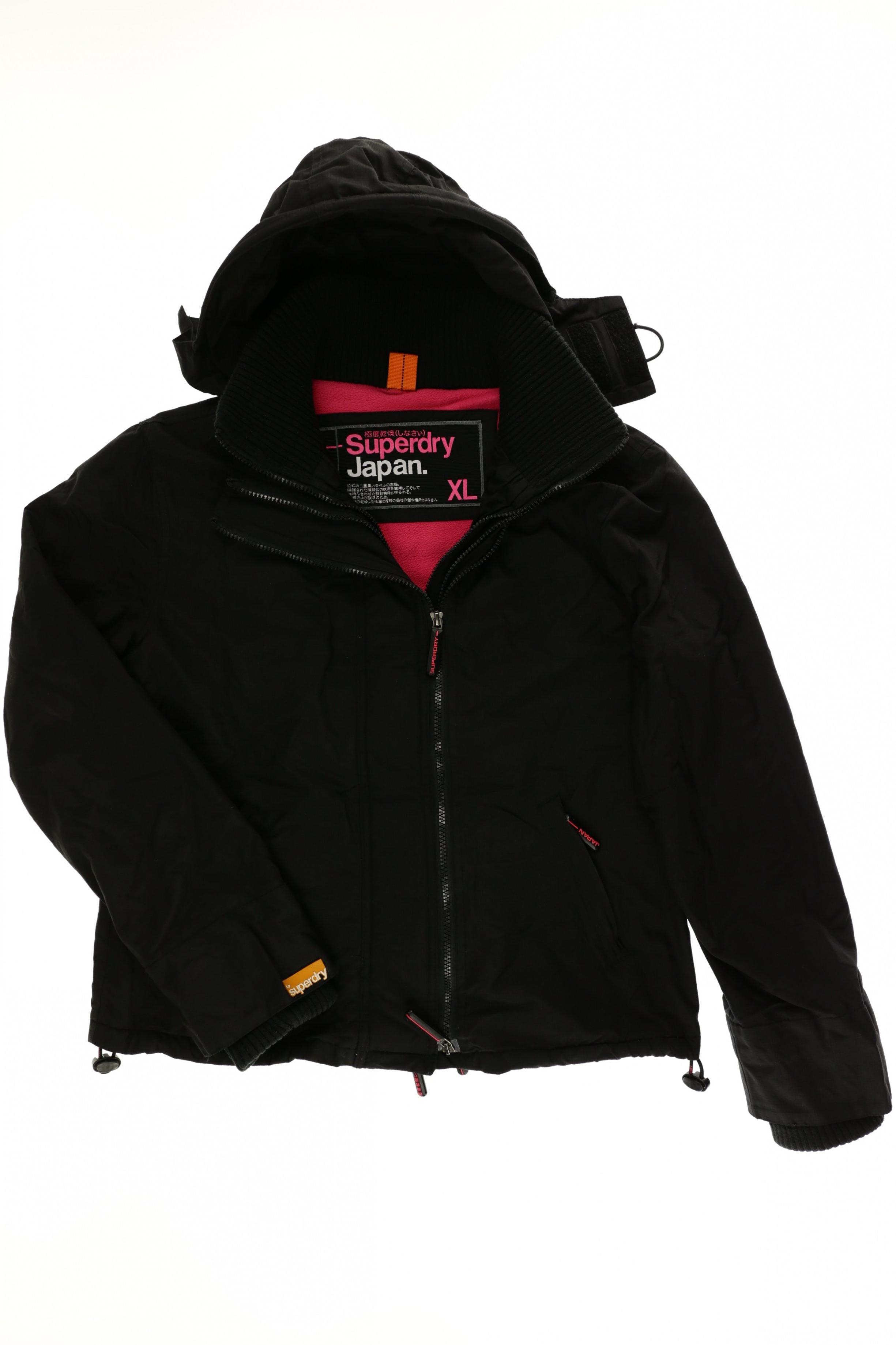 

Superdry Damen Jacke, schwarz, Gr.