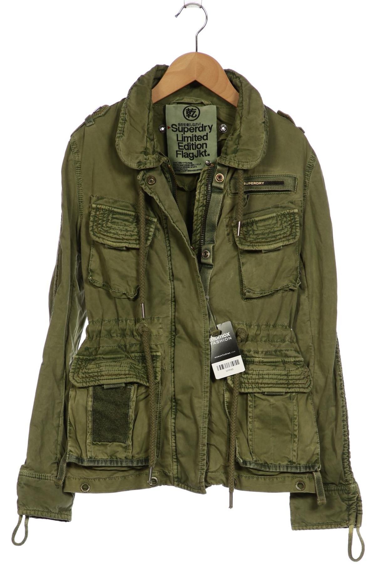 

Superdry Damen Jacke, grün, Gr. 36