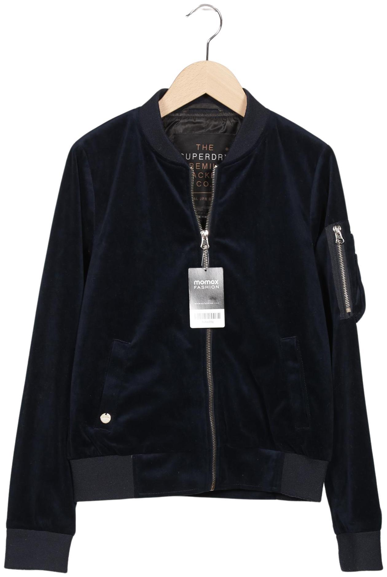 

Superdry Damen Jacke, marineblau, Gr. 34