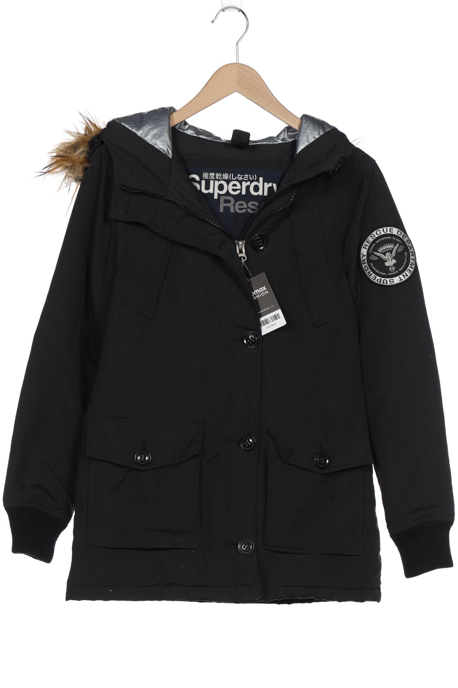 

Superdry Damen Jacke, schwarz, Gr. 36