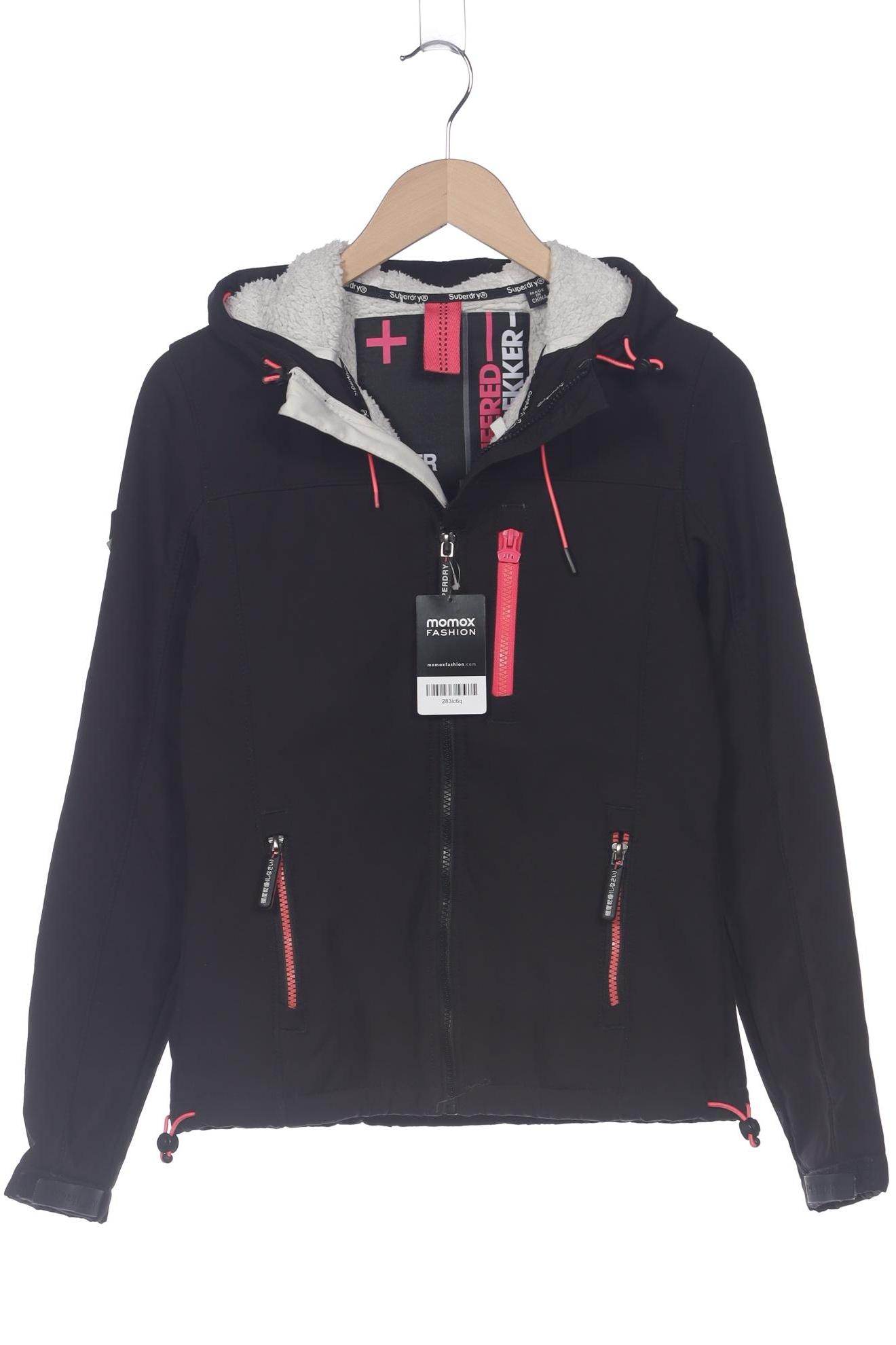 

Superdry Damen Jacke, schwarz, Gr. 36