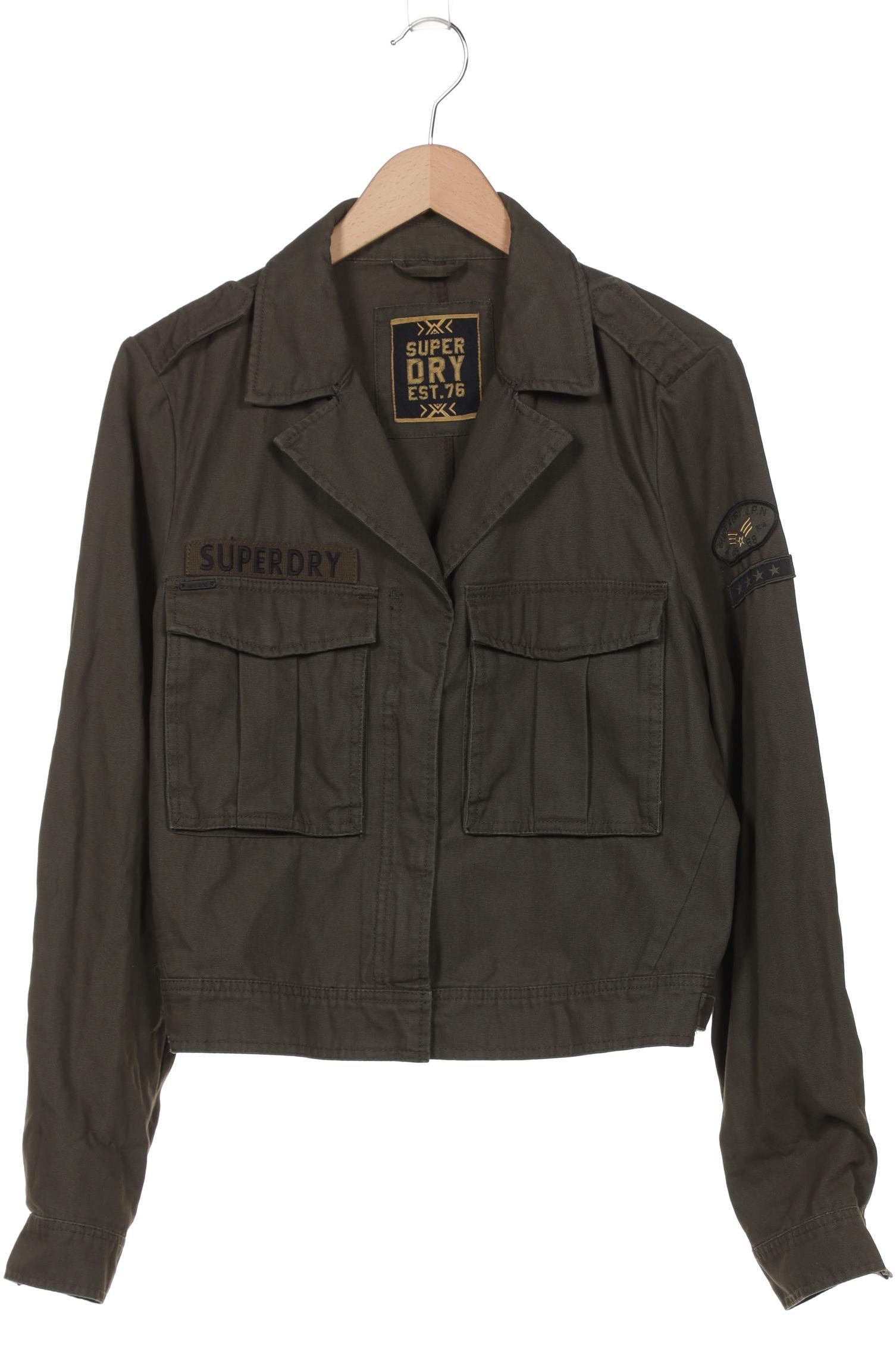 

Superdry Damen Jacke, grün, Gr. 44