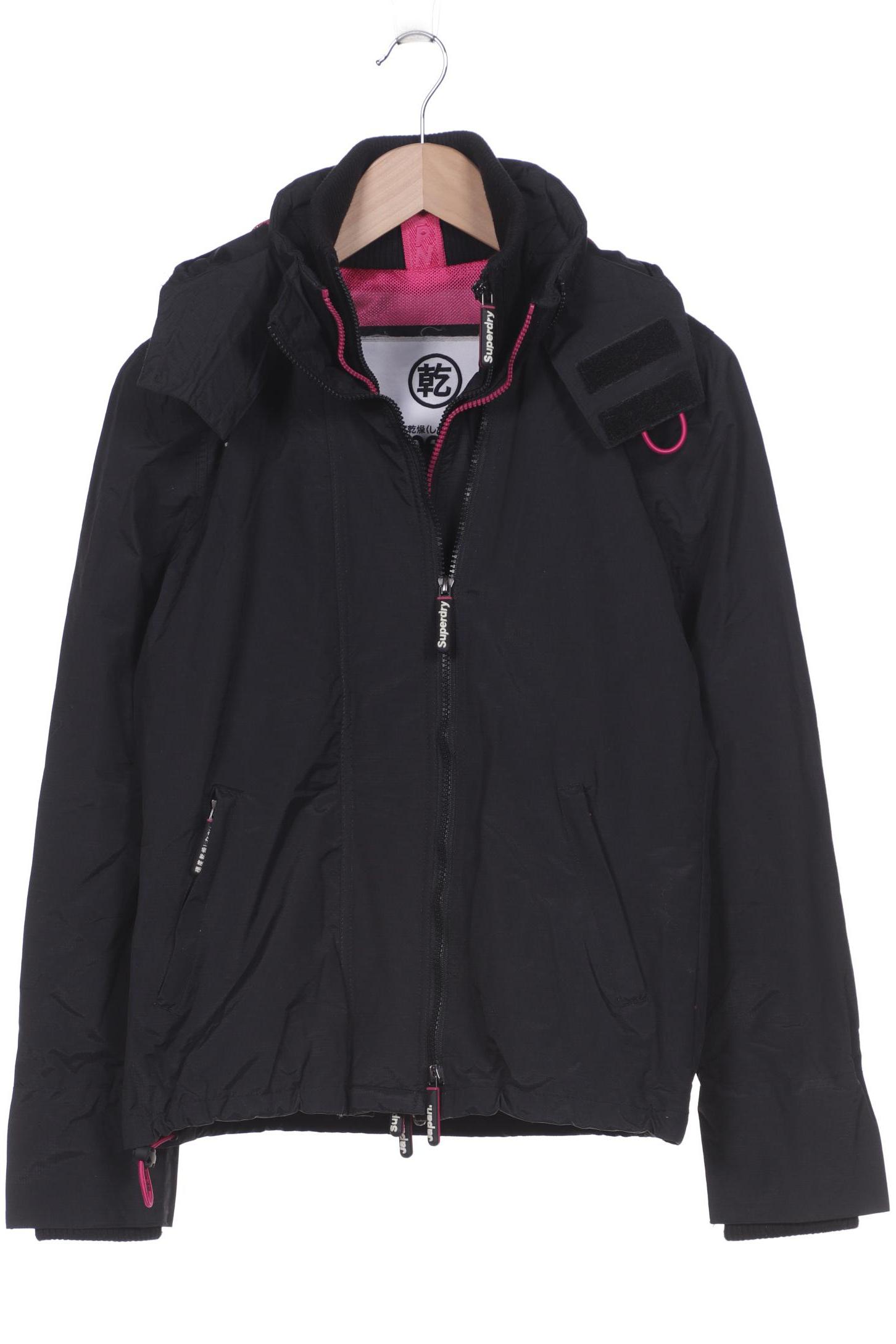 

Superdry Damen Jacke, schwarz, Gr. 38