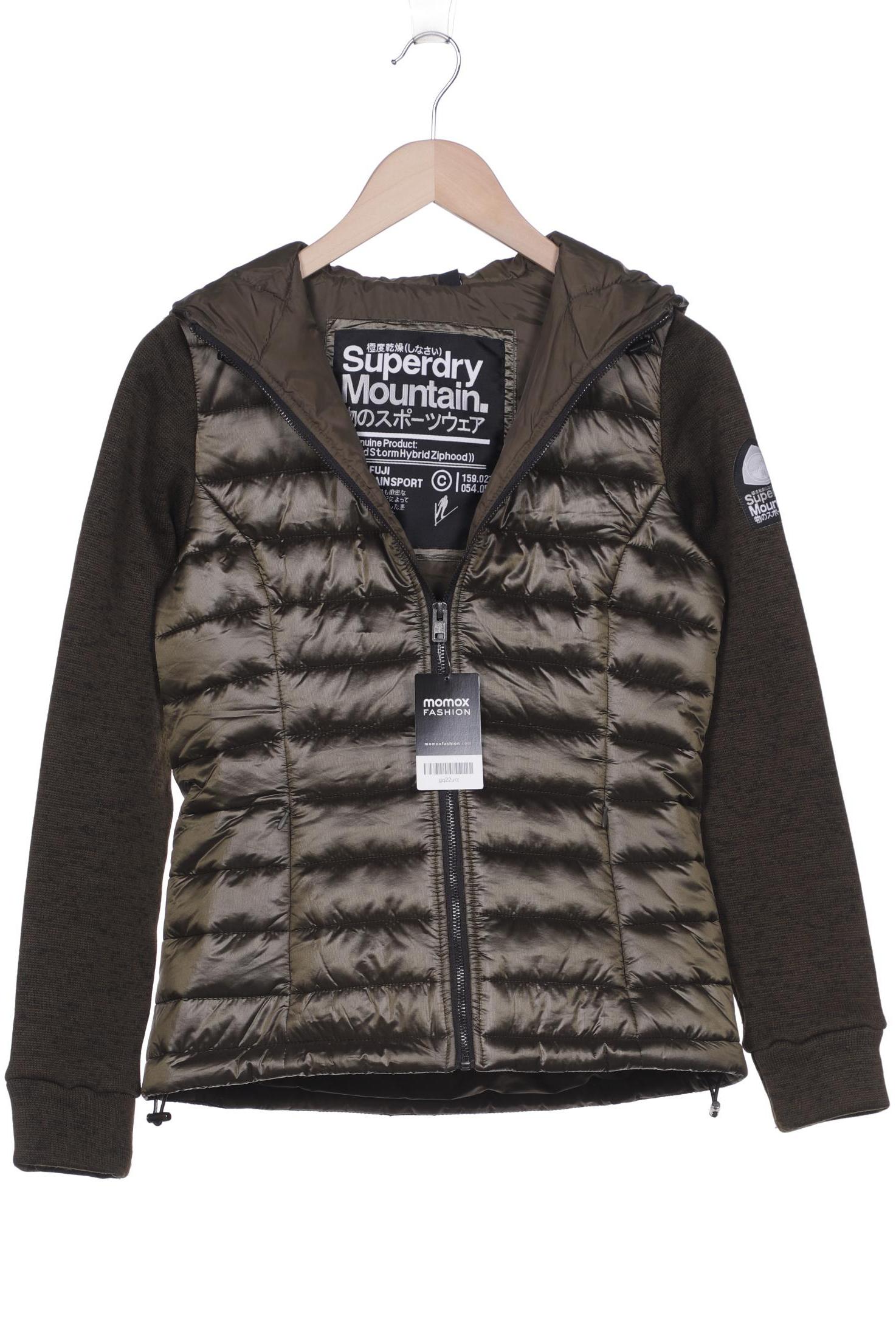 

Superdry Damen Jacke, grün, Gr. 36