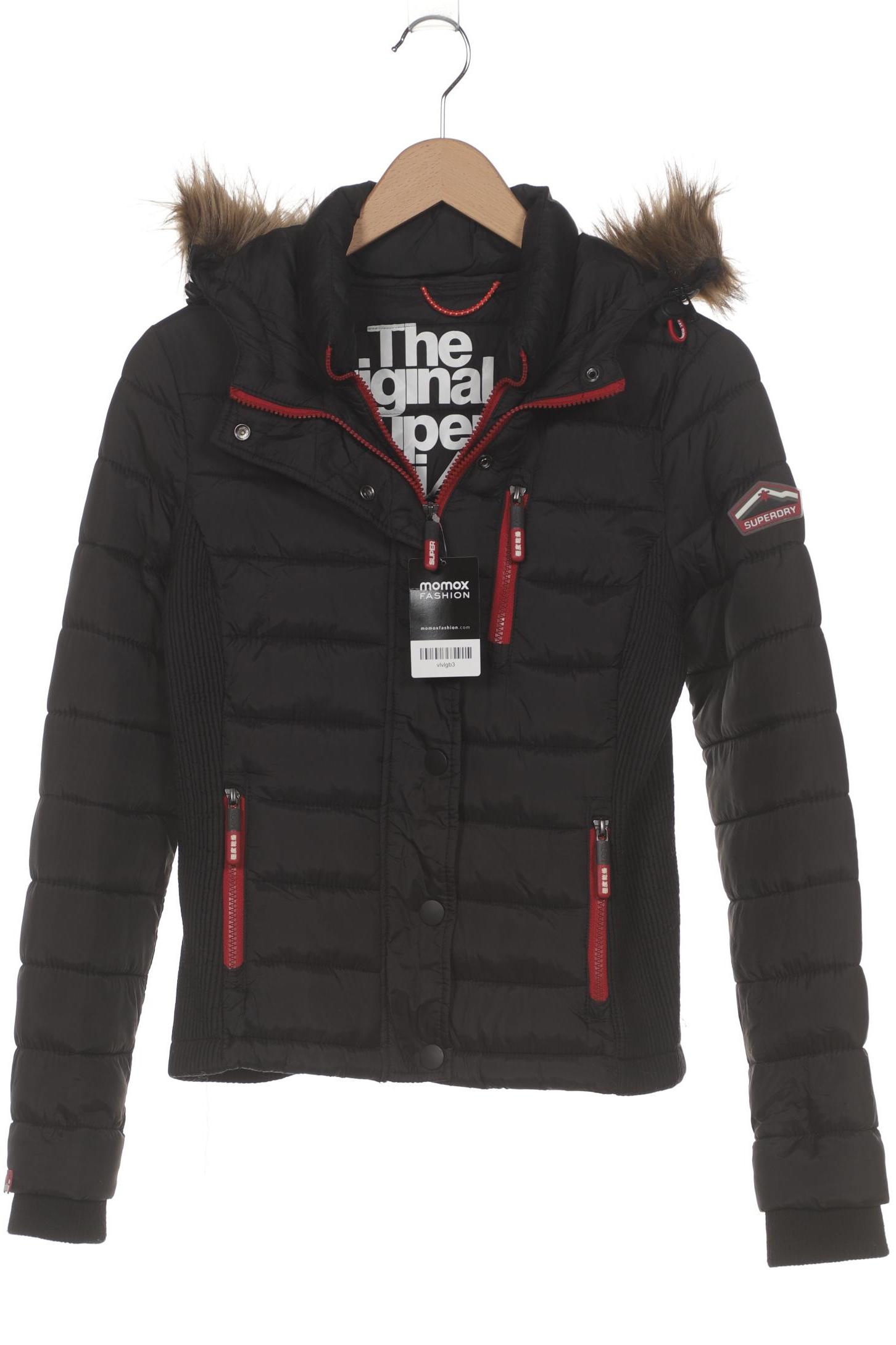 

Superdry Damen Jacke, schwarz, Gr. 38