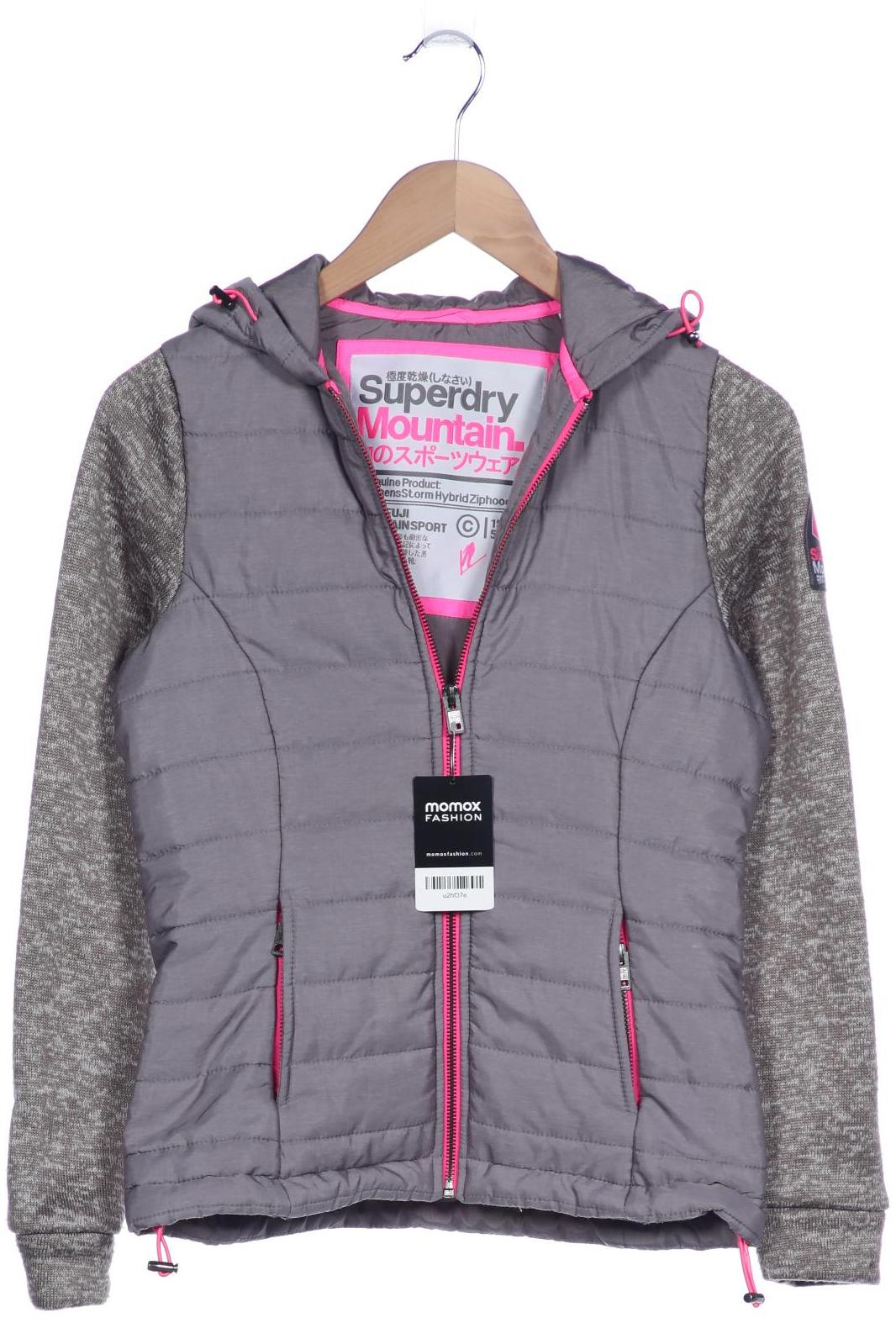 

Superdry Damen Jacke, grau, Gr. 2