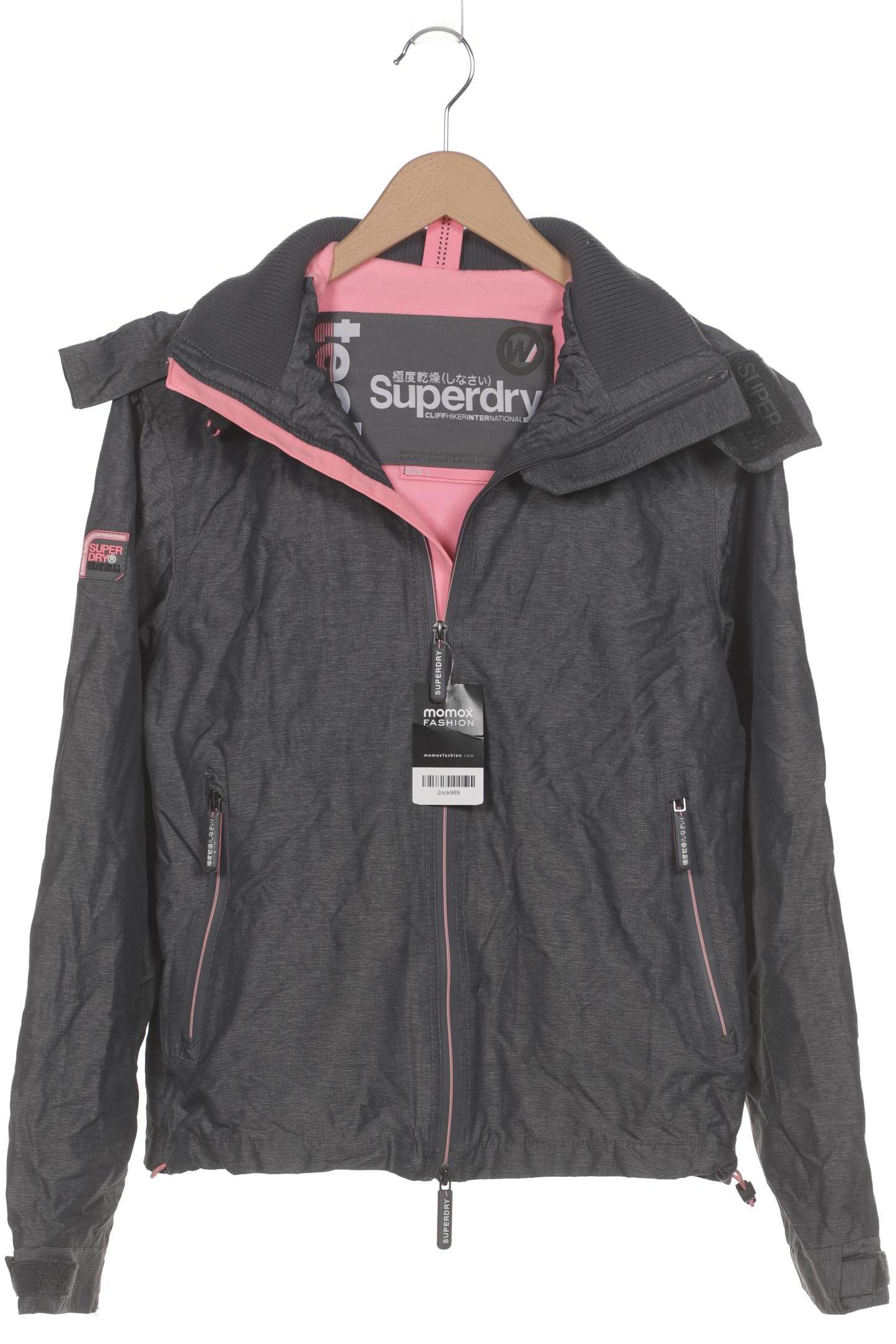 

Superdry Damen Jacke, grau, Gr. 42