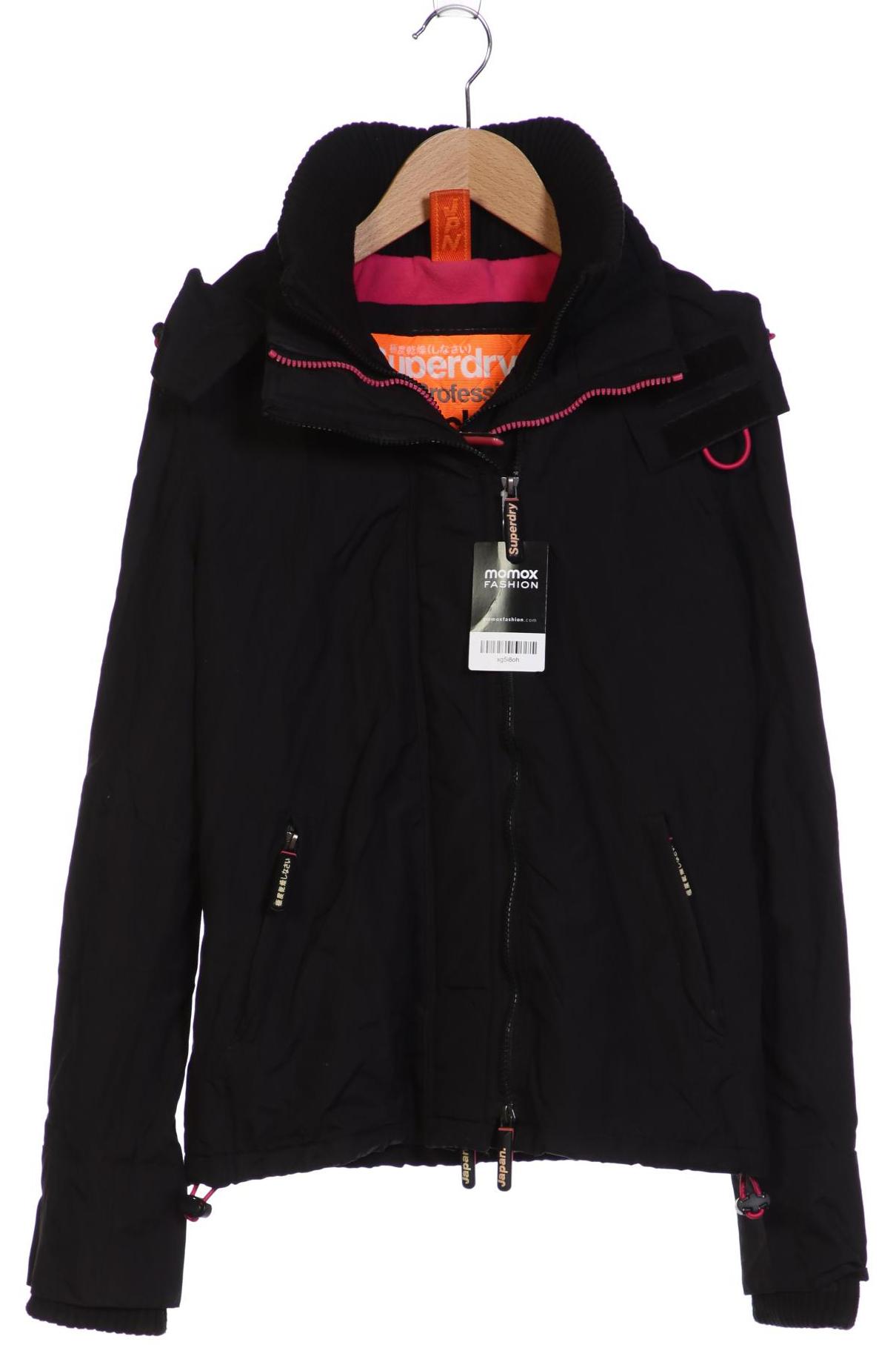 

Superdry Damen Jacke, schwarz, Gr. 38