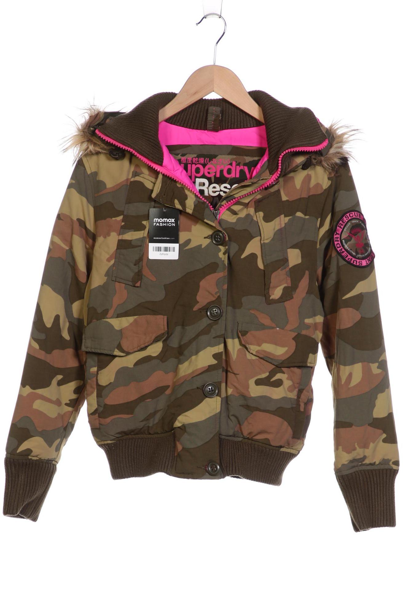

Superdry Damen Jacke, grün, Gr. 42