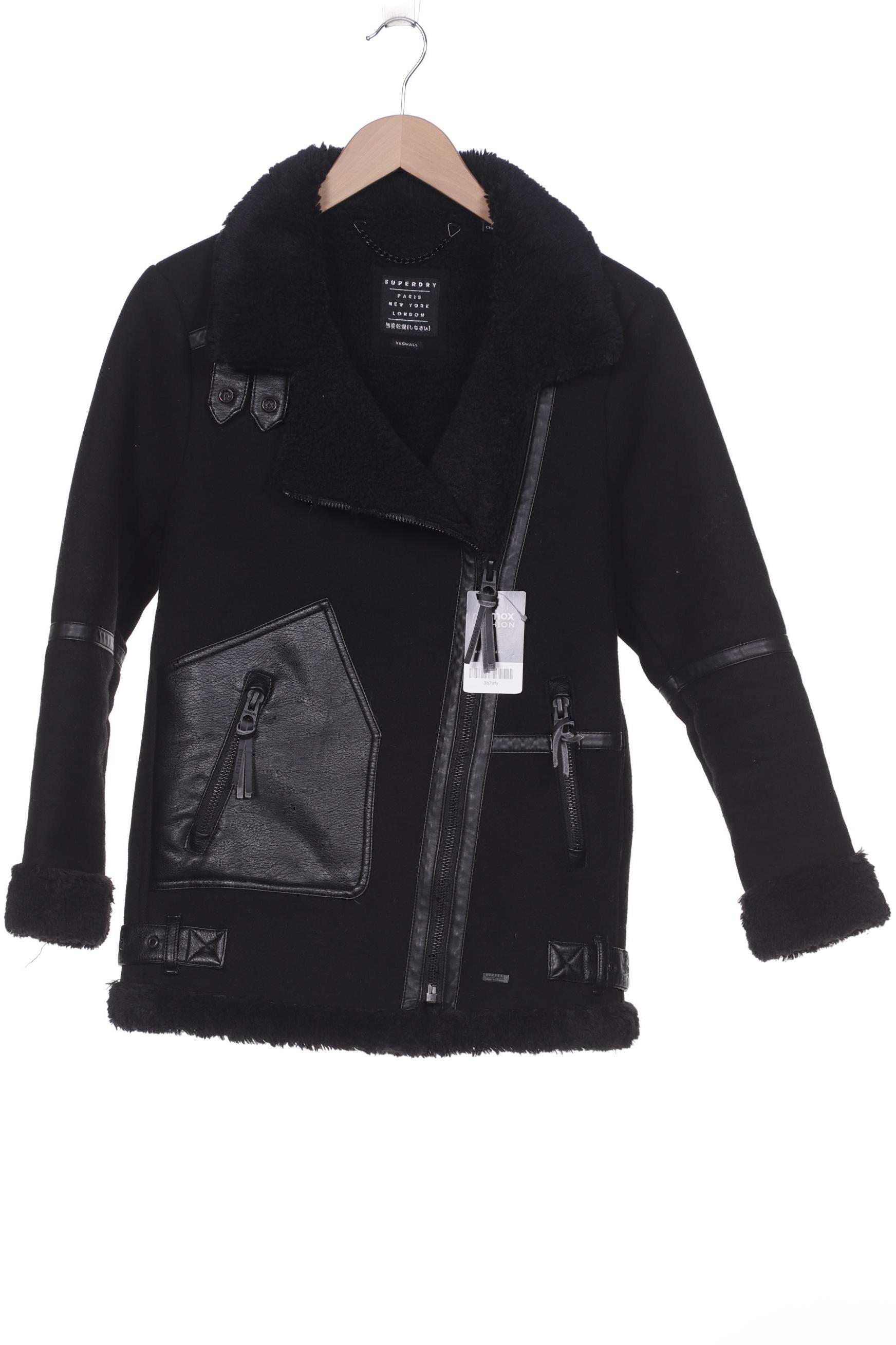 

Superdry Damen Jacke, schwarz, Gr. 32