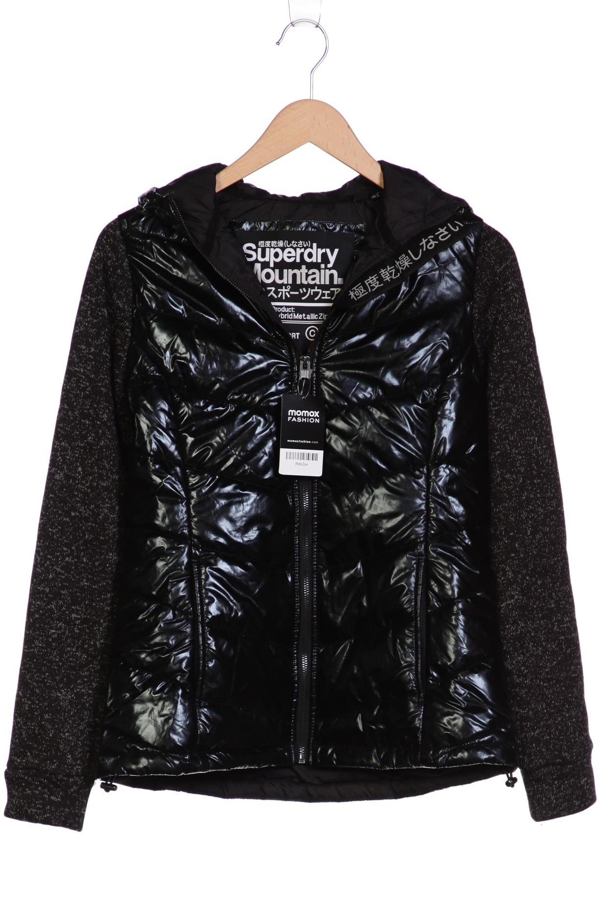

Superdry Damen Jacke, schwarz, Gr. 38
