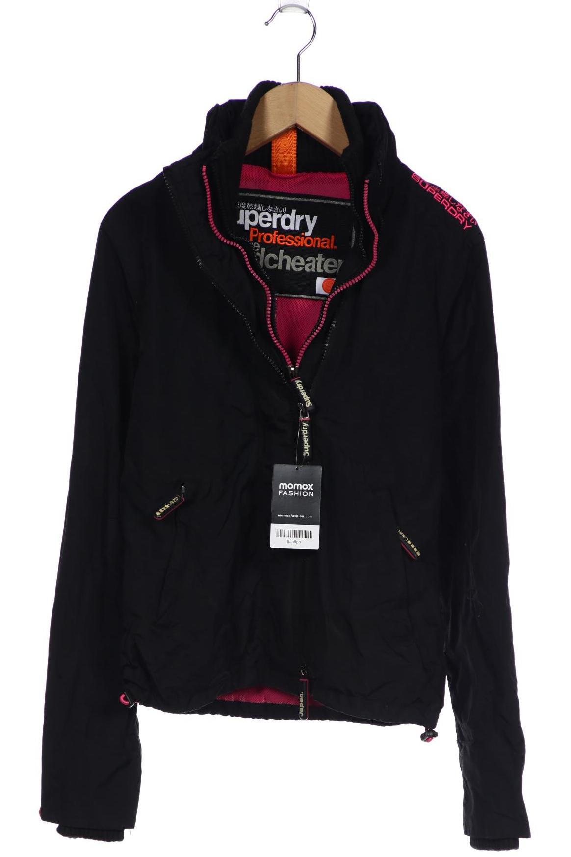 

Superdry Damen Jacke, schwarz, Gr. 36