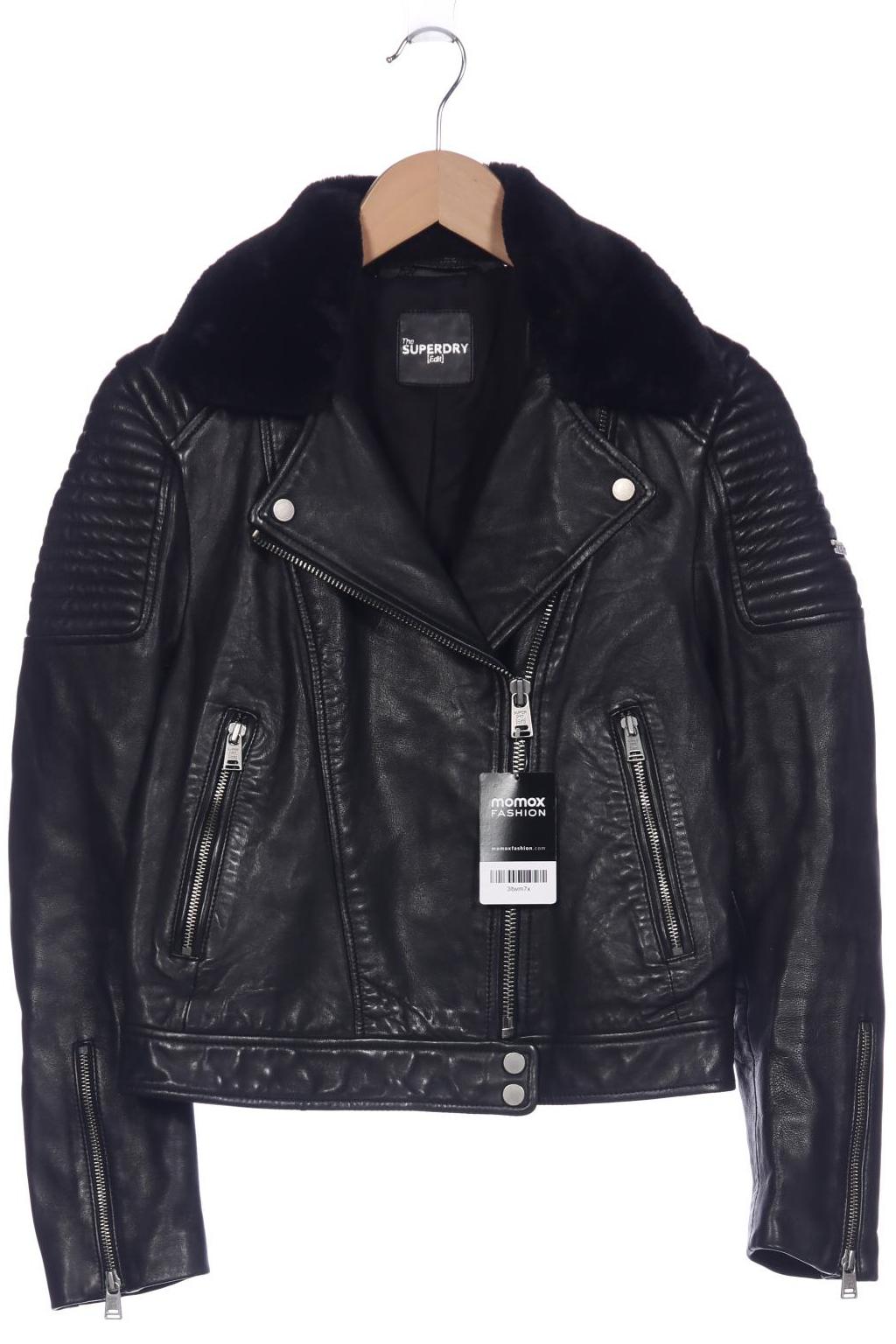 

Superdry Damen Jacke, schwarz, Gr. 40