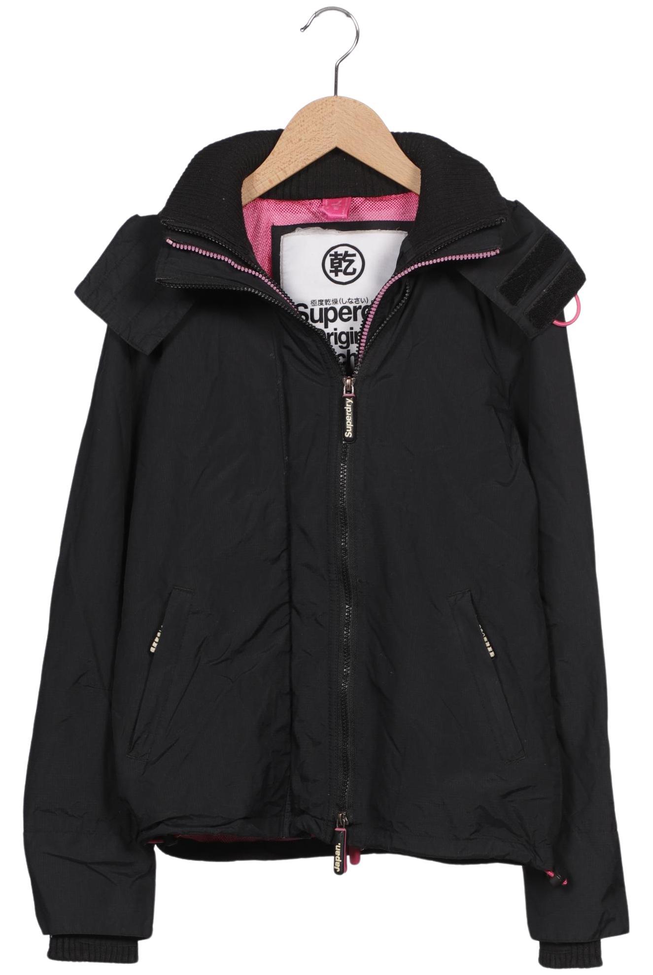 

Superdry Damen Jacke, schwarz, Gr. 38