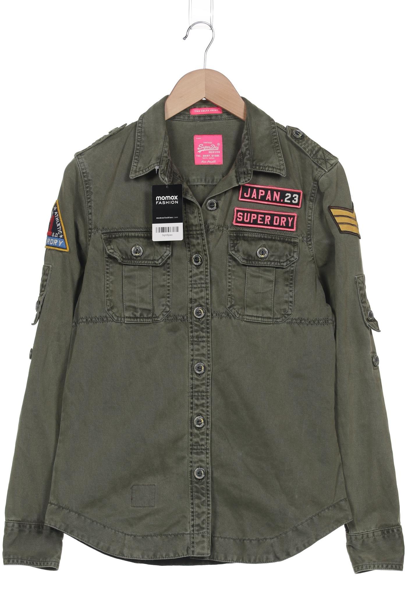 

Superdry Damen Jacke, grün, Gr. 36