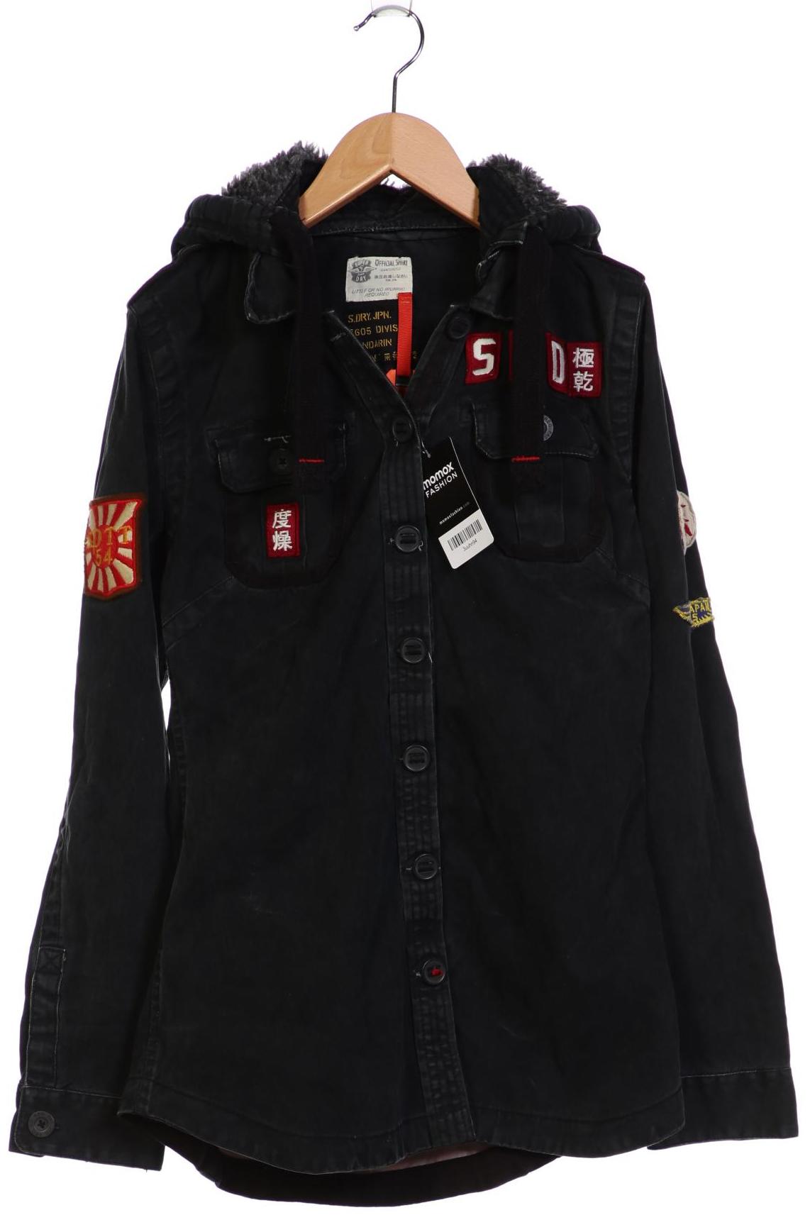 

Superdry Damen Jacke, schwarz, Gr. 38
