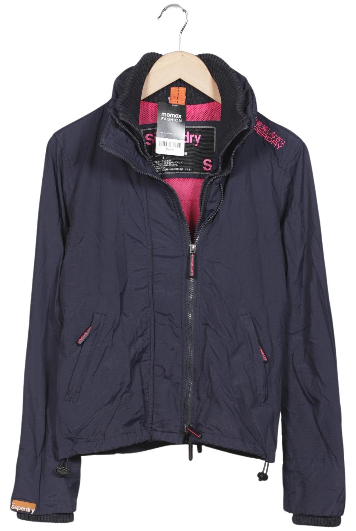 

Superdry Damen Jacke, marineblau, Gr. 36