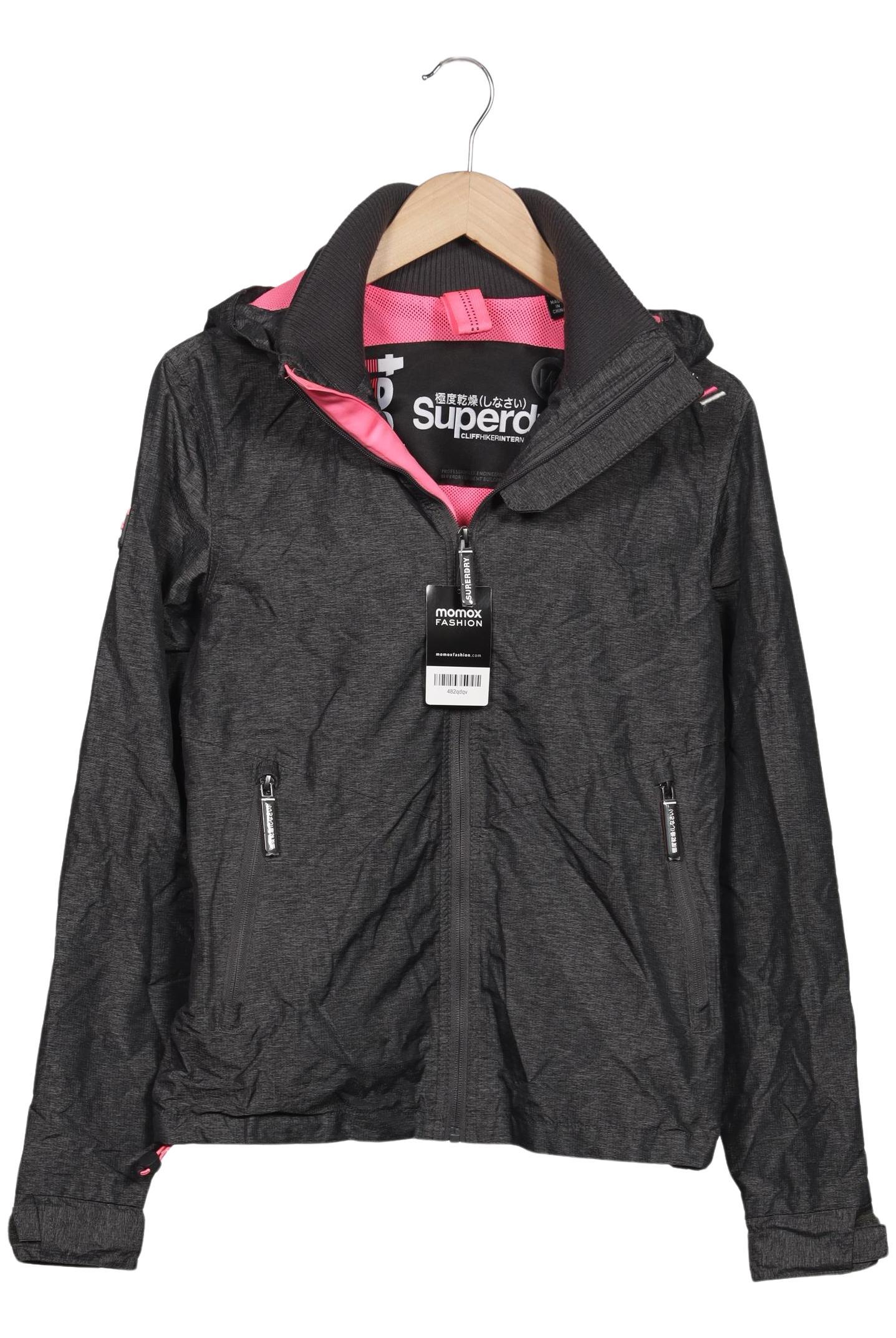 

Superdry Damen Jacke, grau, Gr. 38
