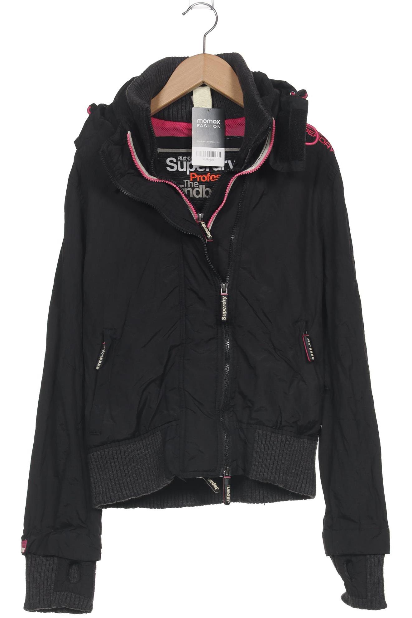 

Superdry Damen Jacke, schwarz, Gr. 38
