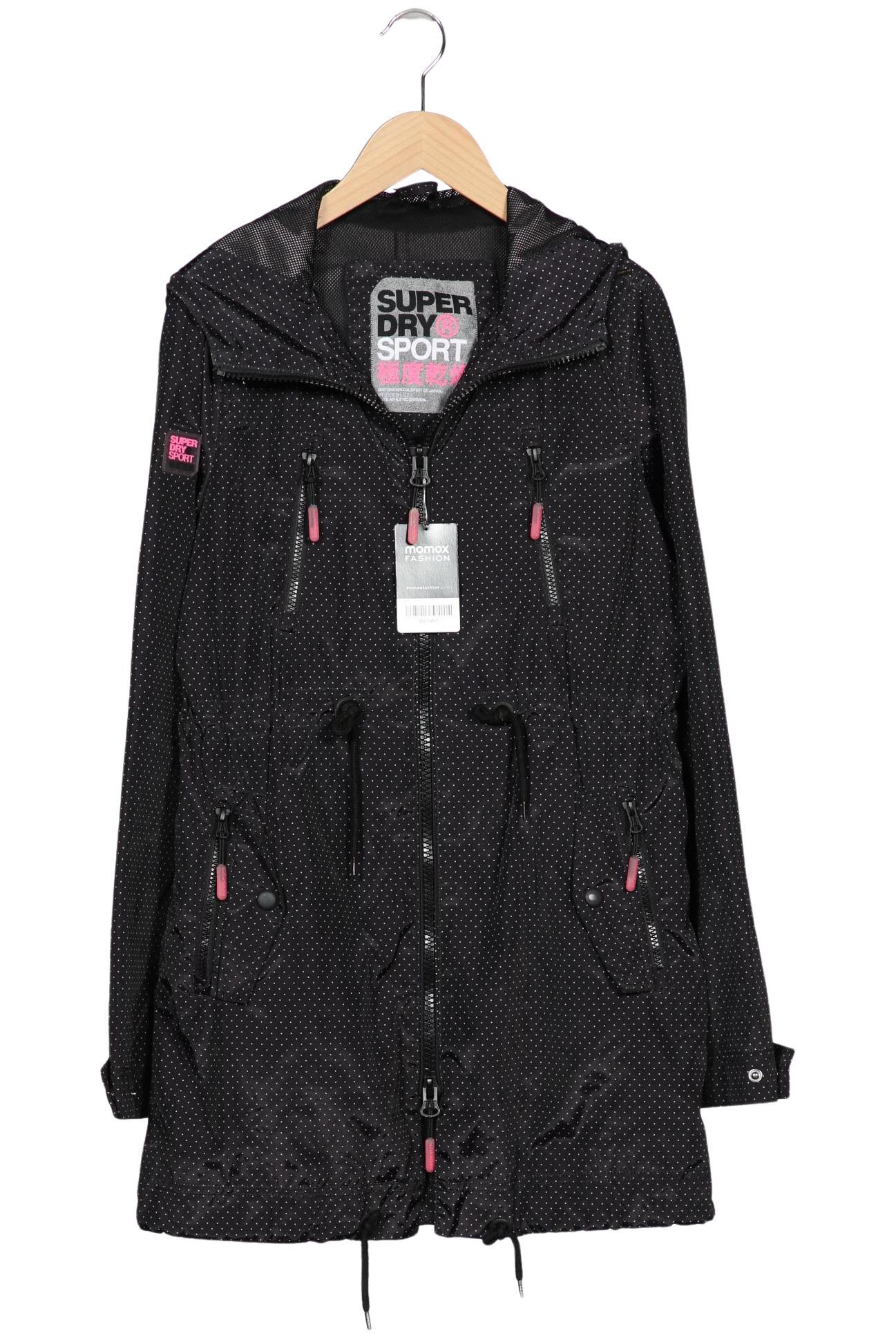 

Superdry Damen Jacke, schwarz, Gr. 36