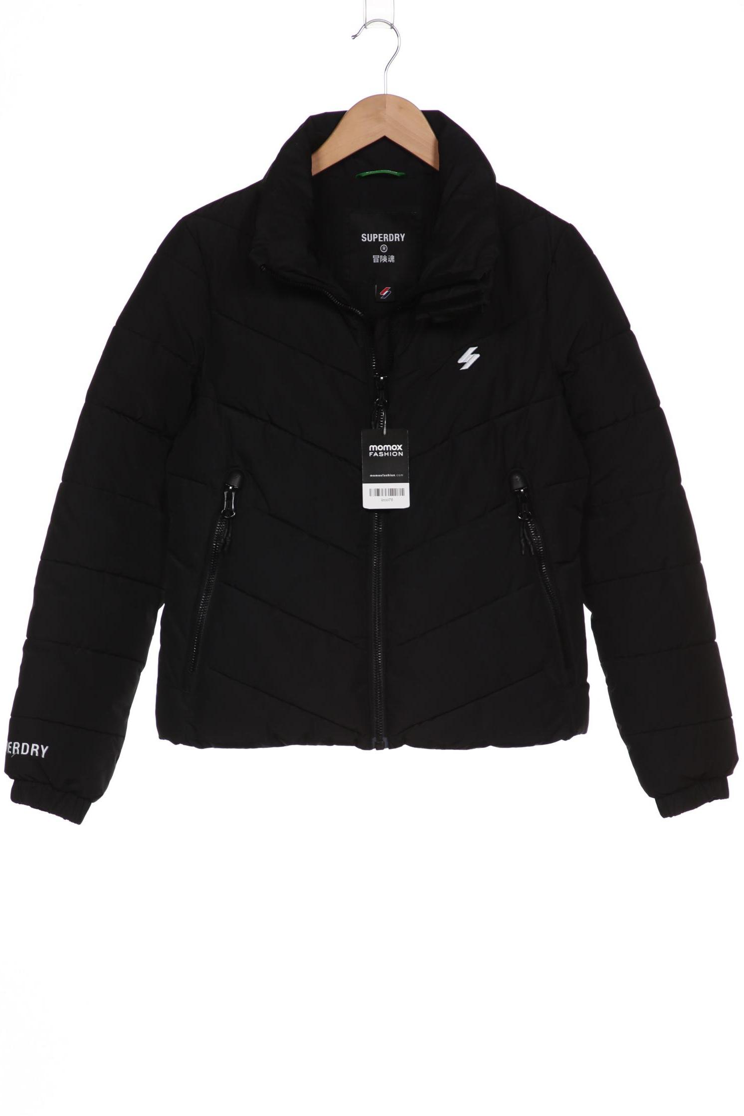 

Superdry Damen Jacke, schwarz, Gr. 38