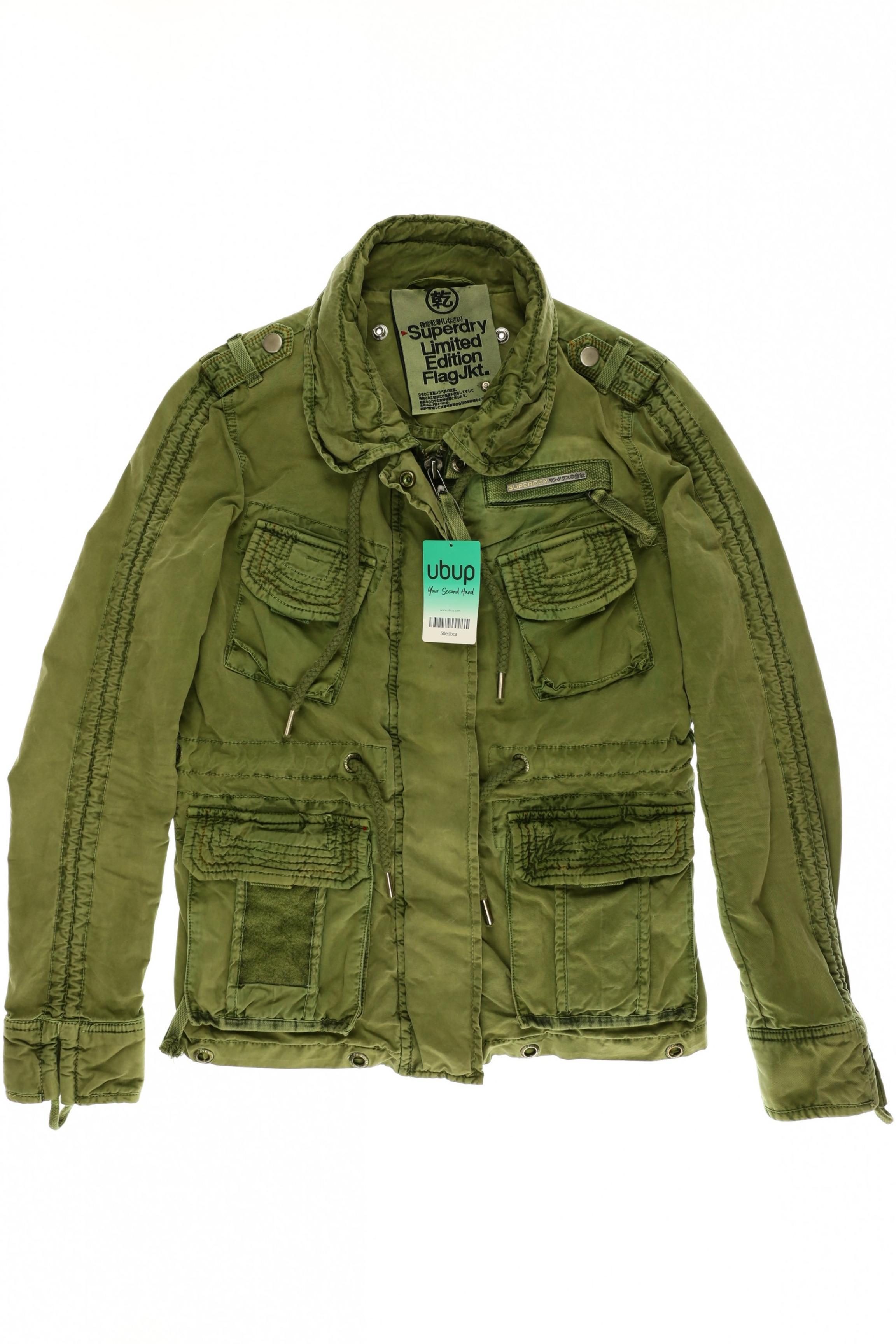 

Superdry Damen Jacke, grün, Gr.