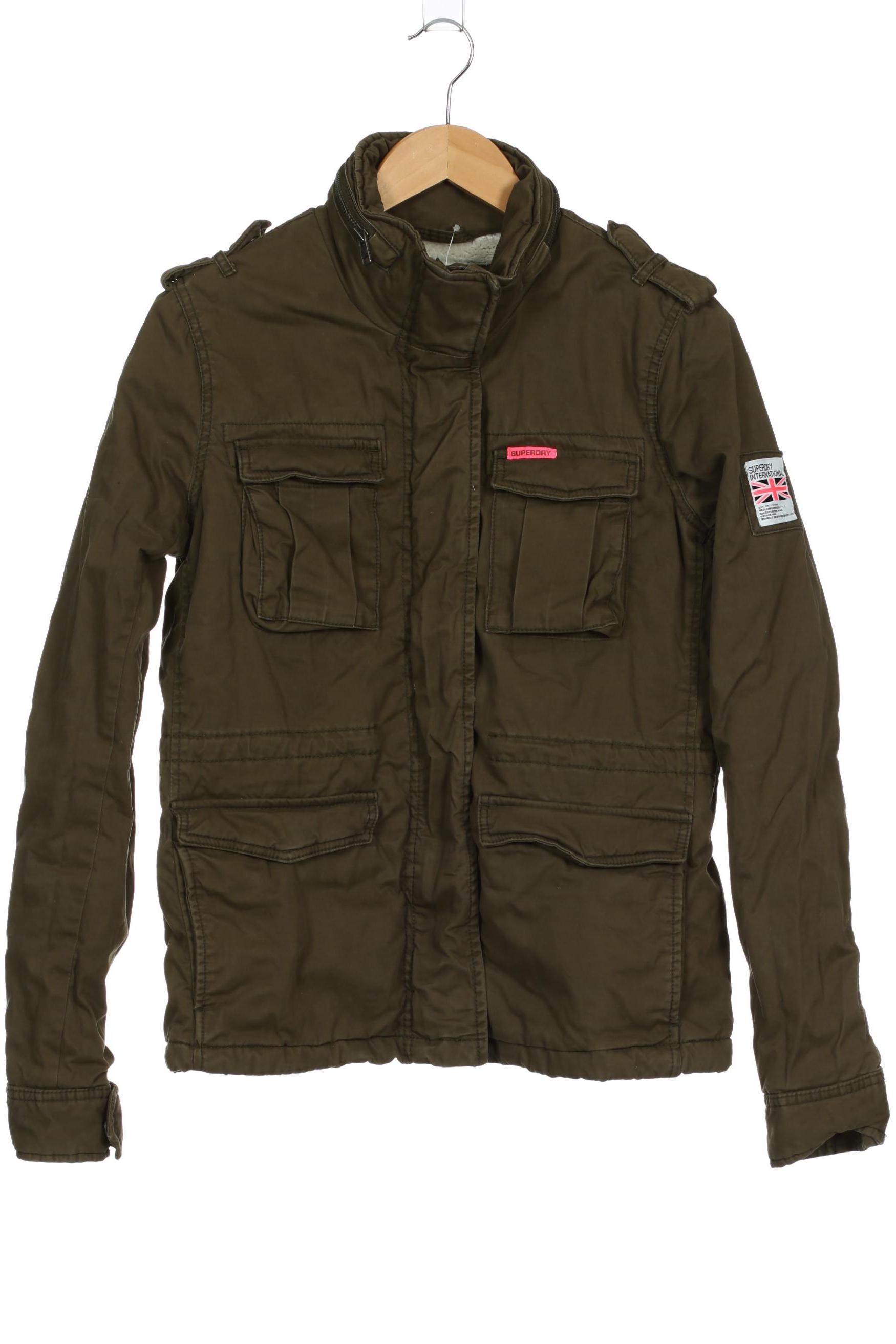 

Superdry Damen Jacke, grün, Gr.