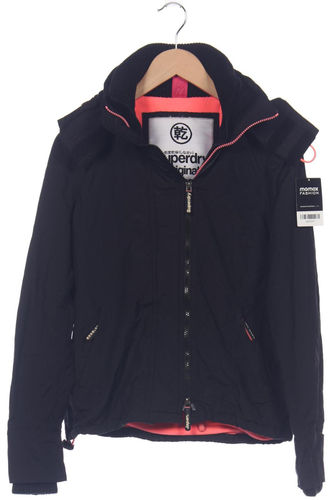 

Superdry Damen Jacke, schwarz, Gr. 38