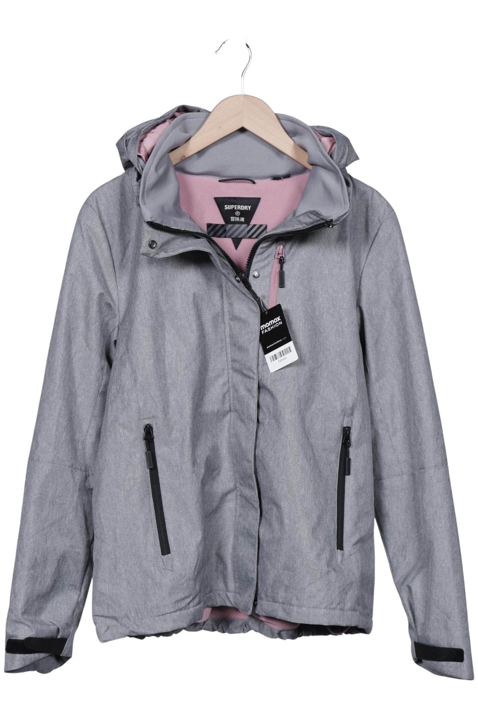

Superdry Damen Jacke, grau, Gr. 46