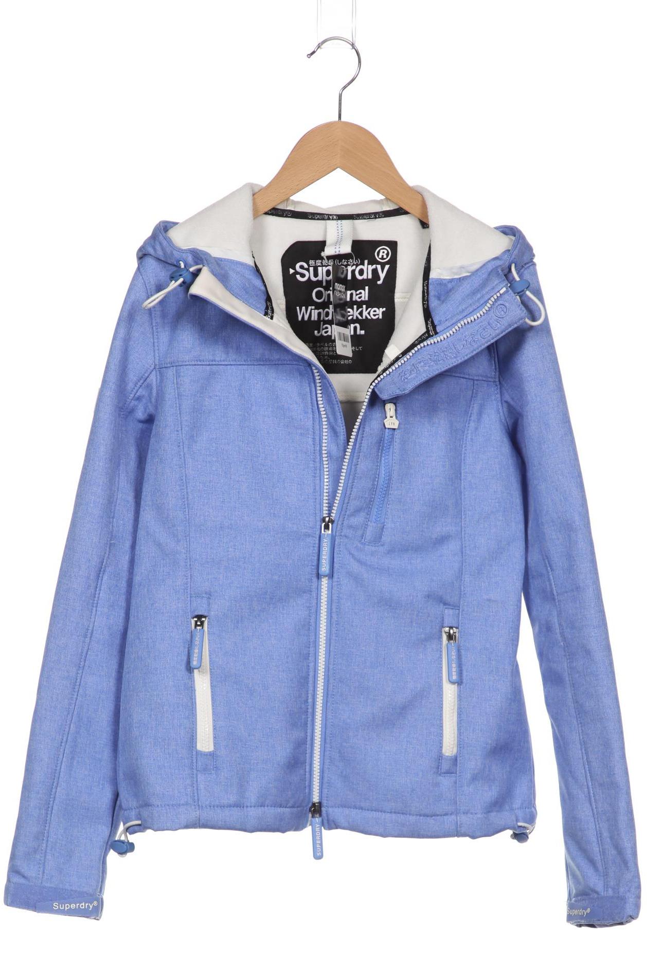 

Superdry Damen Jacke, blau, Gr. 36