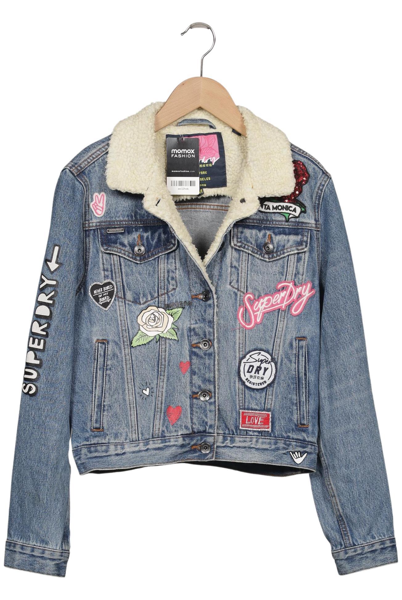 

Superdry Damen Jacke, blau, Gr. 40