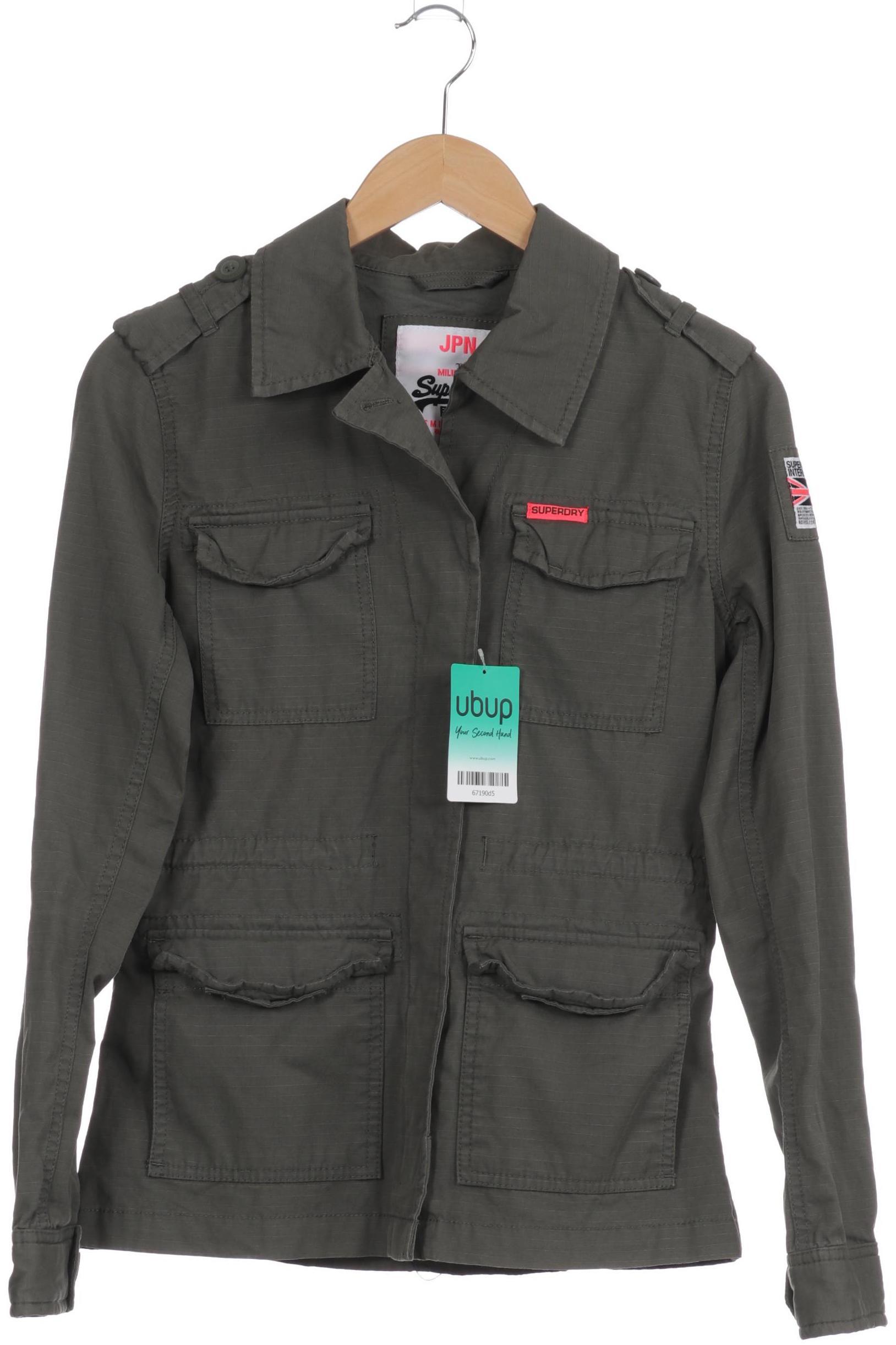 

Superdry Damen Jacke, grün, Gr.