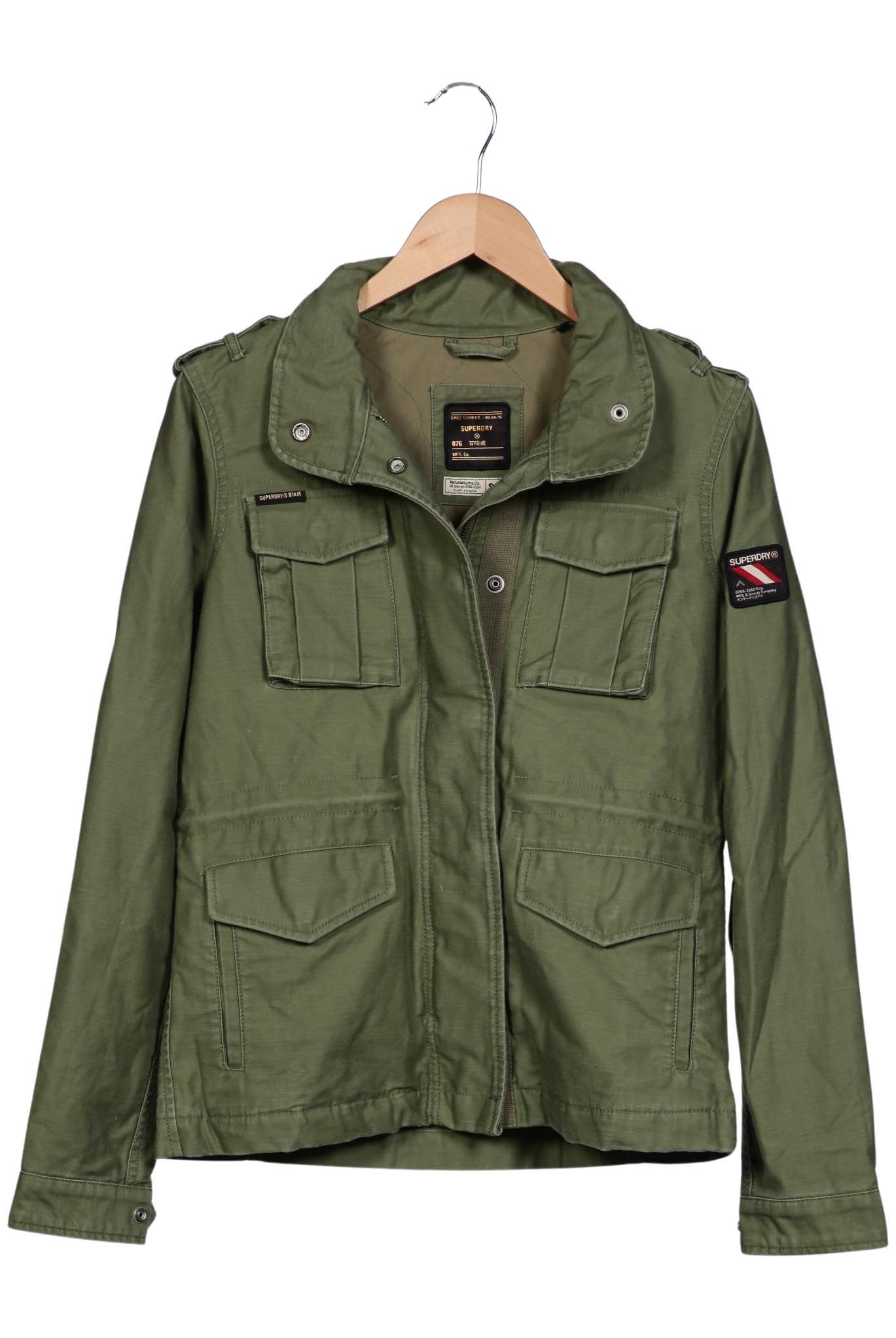 

Superdry Damen Jacke, grün, Gr. 36