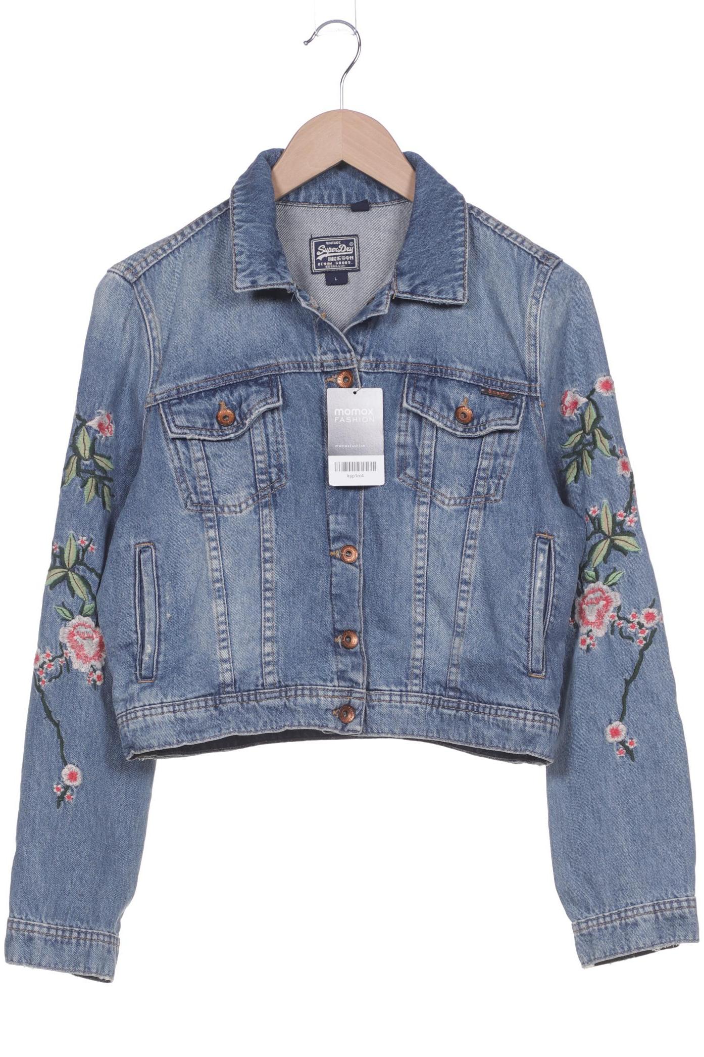 

Superdry Damen Jacke, blau, Gr. 42