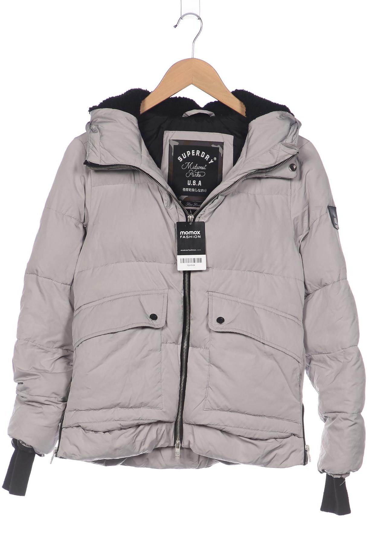 

Superdry Damen Jacke, grau, Gr. 36