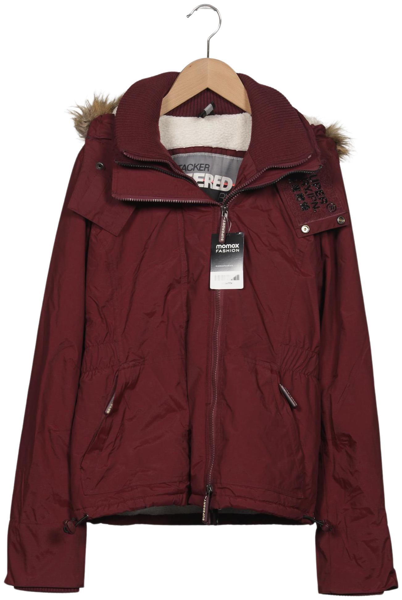 

Superdry Damen Jacke, bordeaux, Gr. 36
