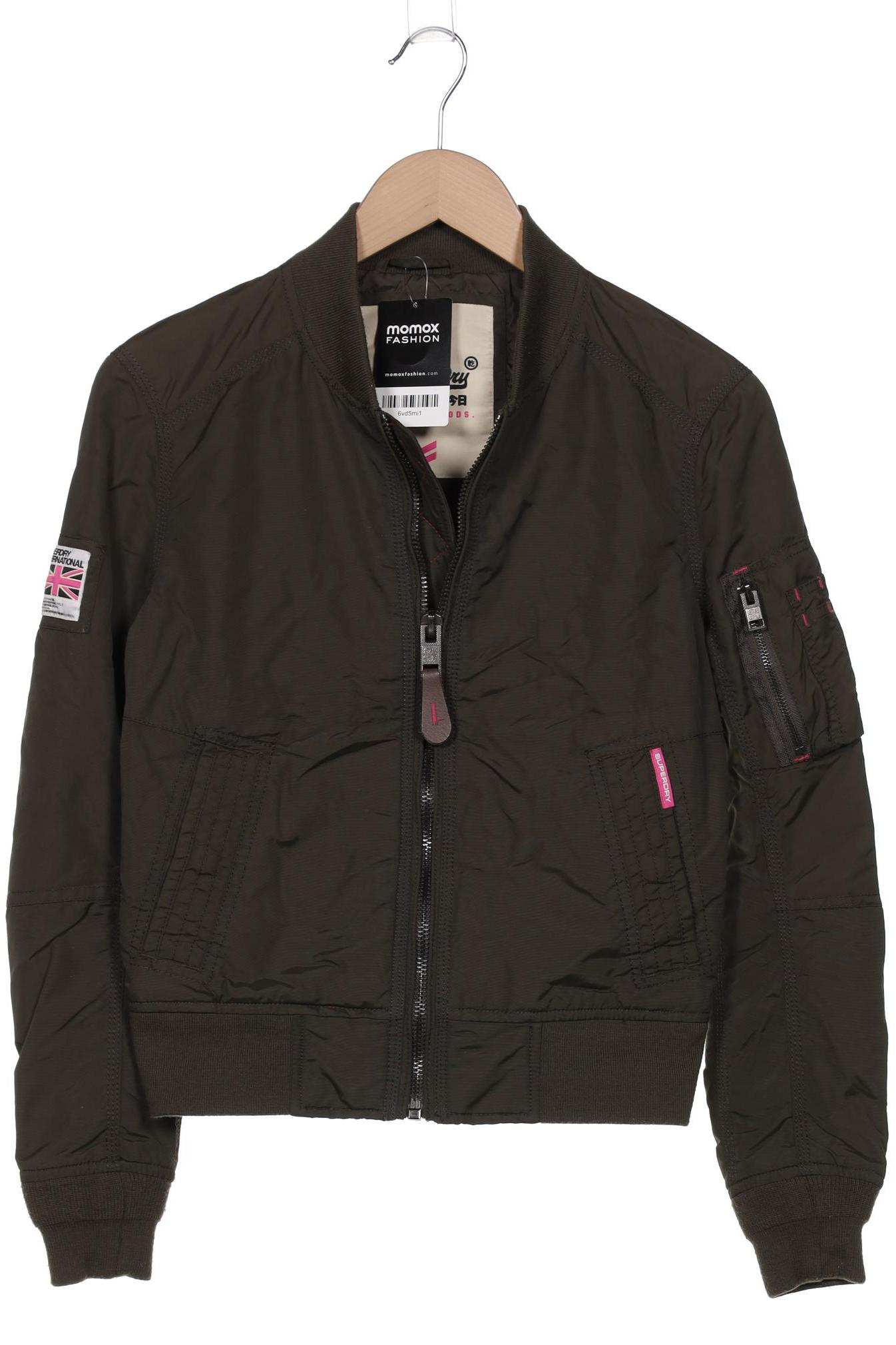 

Superdry Damen Jacke, grün, Gr. 34