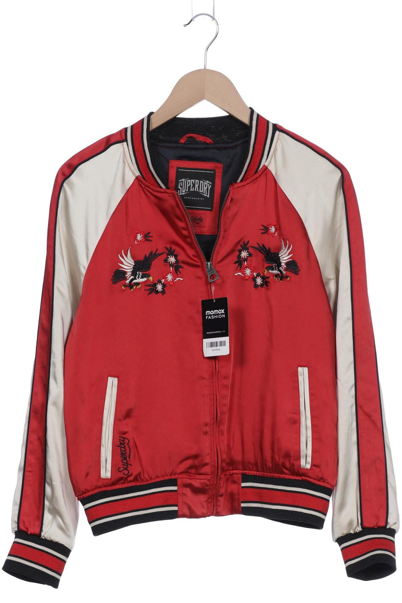 

Superdry Damen Jacke, rot, Gr. 38