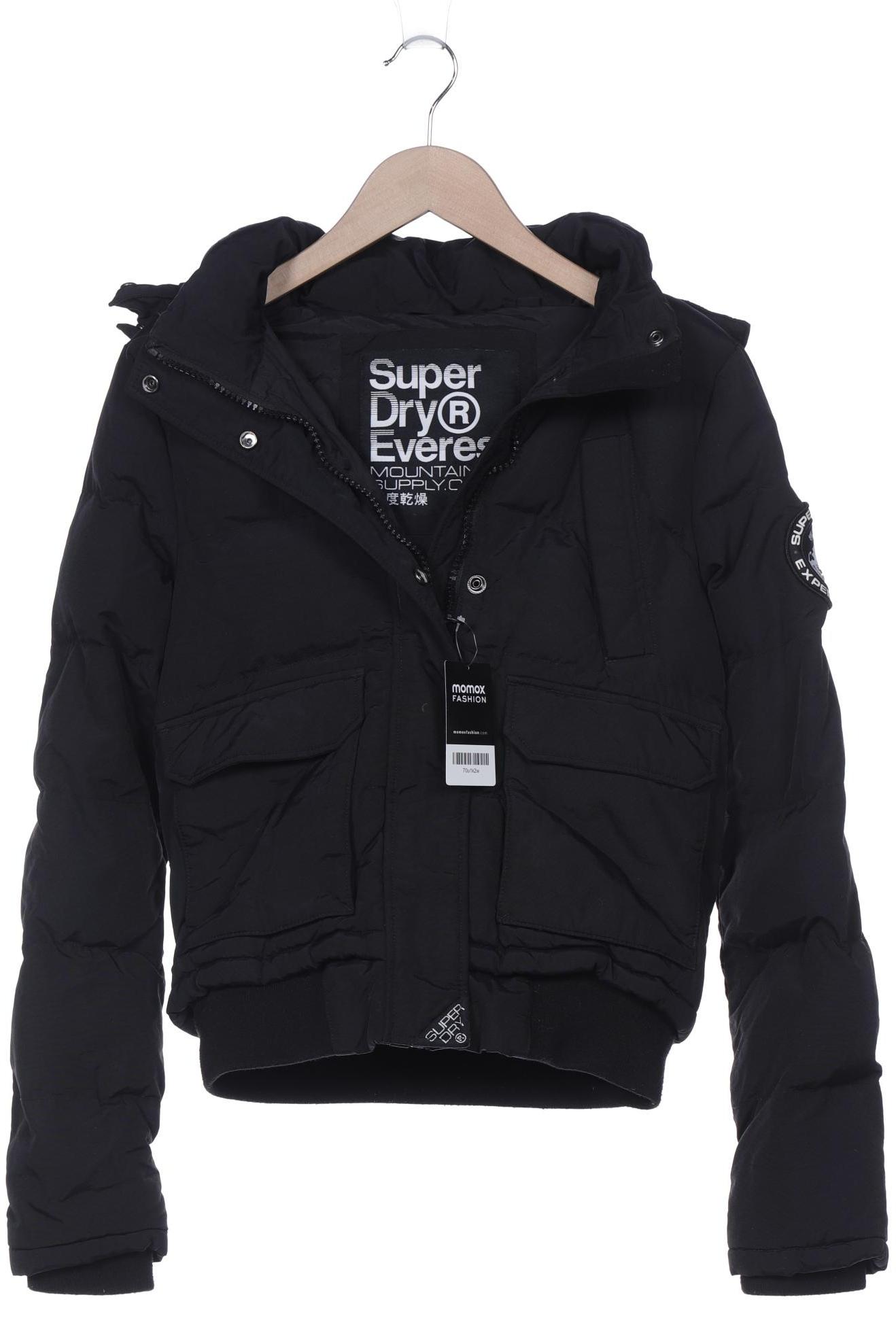 

Superdry Damen Jacke, schwarz, Gr. 38