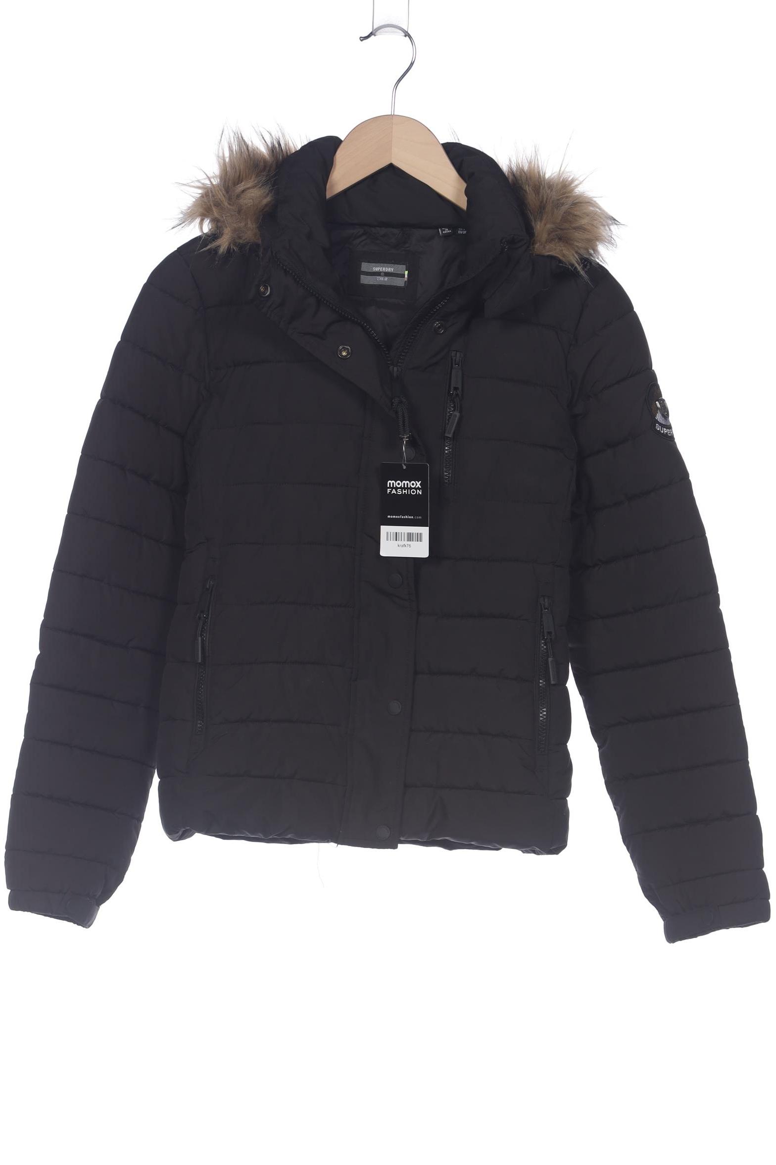 

Superdry Damen Jacke, schwarz, Gr. 38