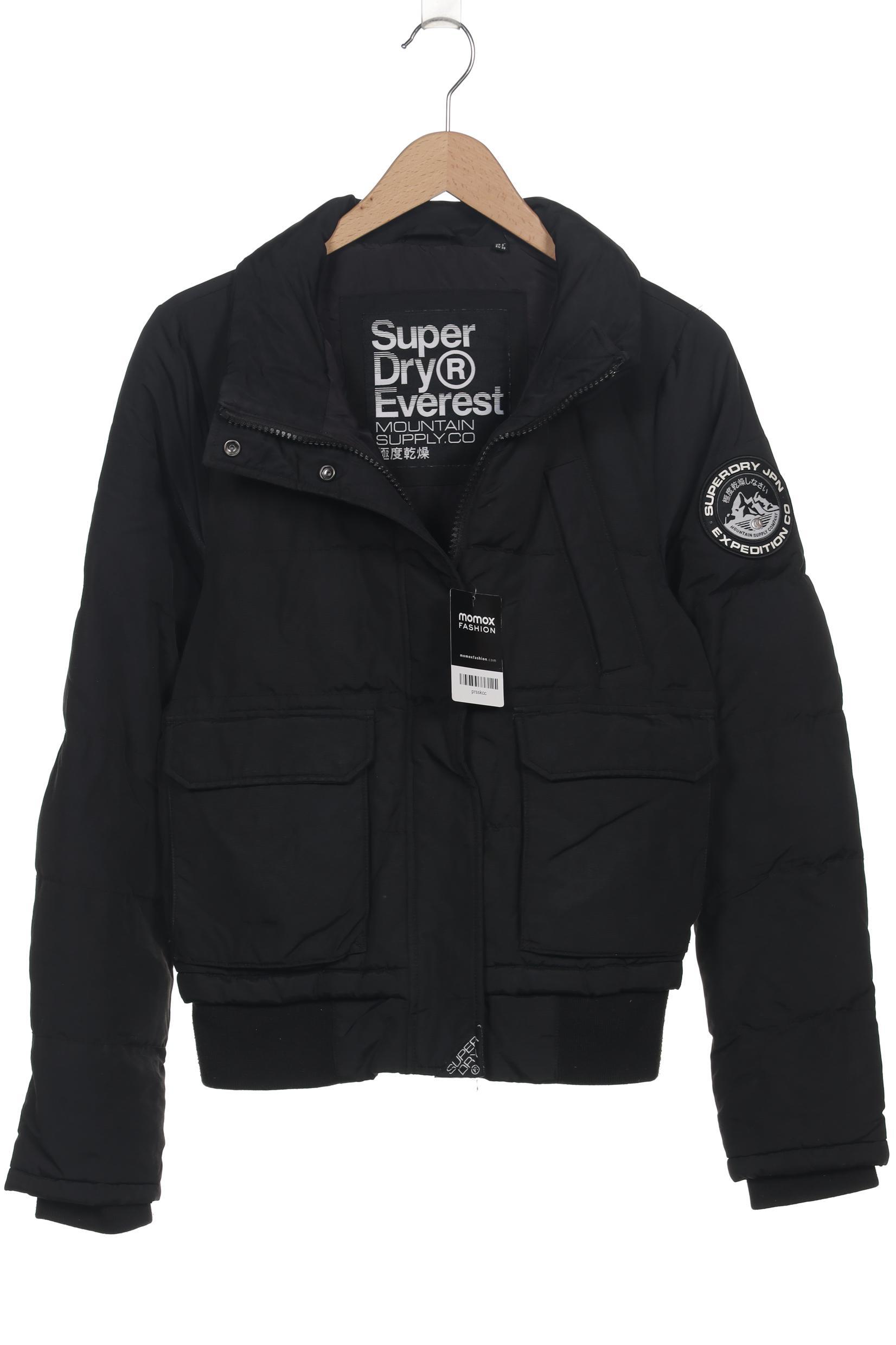 

Superdry Damen Jacke, schwarz, Gr. 38